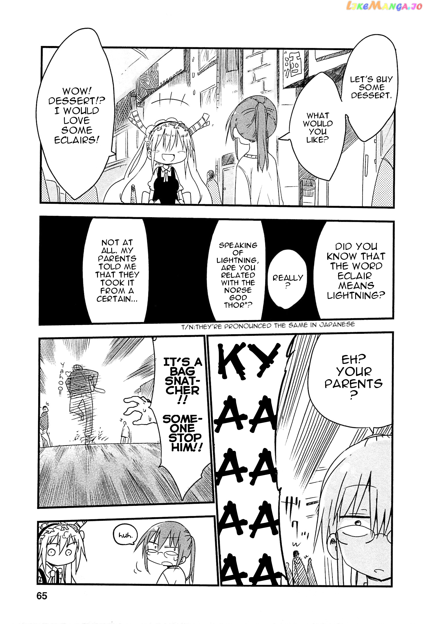 Kobayashi-San Chi No Maid Dragon chapter 5 - page 7