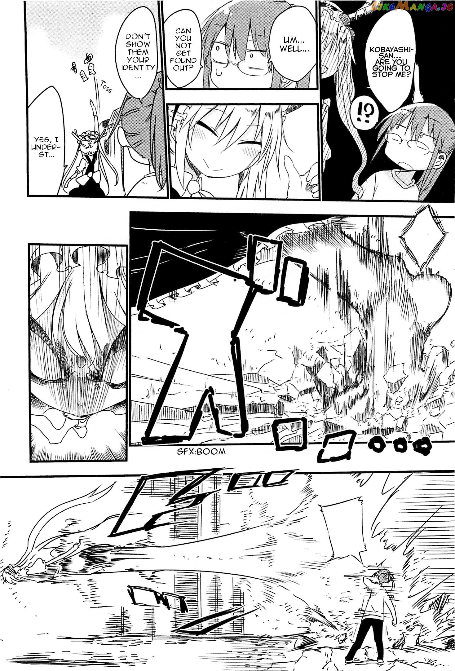 Kobayashi-San Chi No Maid Dragon chapter 5 - page 8