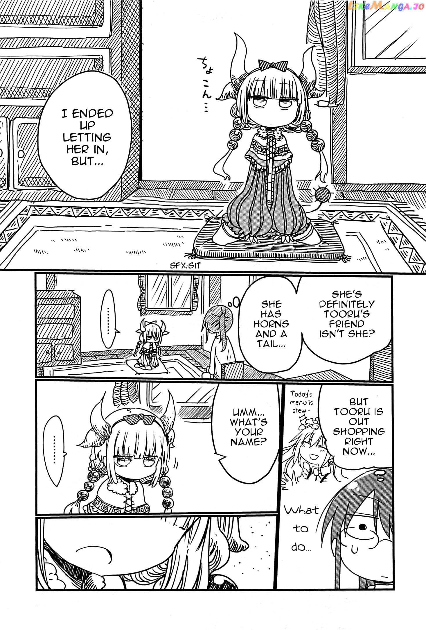Kobayashi-San Chi No Maid Dragon chapter 6 - page 3