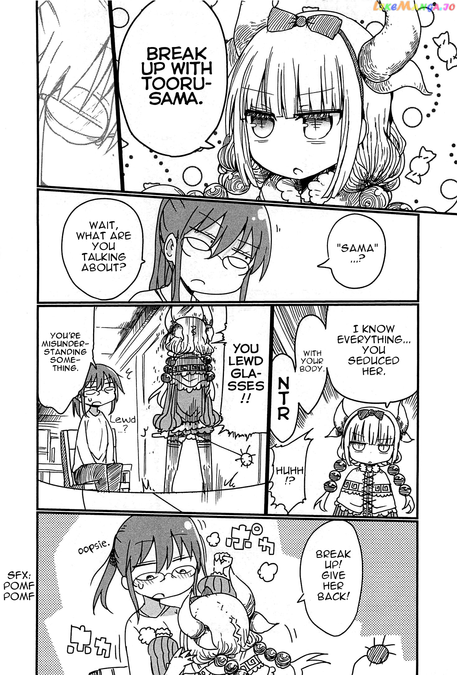 Kobayashi-San Chi No Maid Dragon chapter 6 - page 4