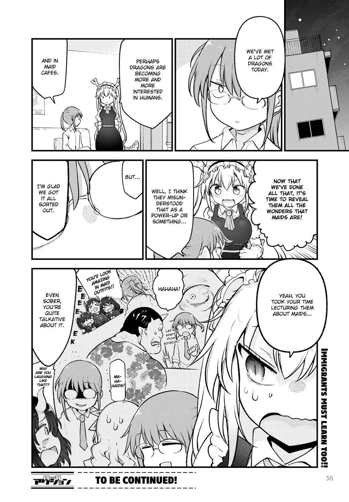Kobayashi-San Chi No Maid Dragon chapter 128 - page 14