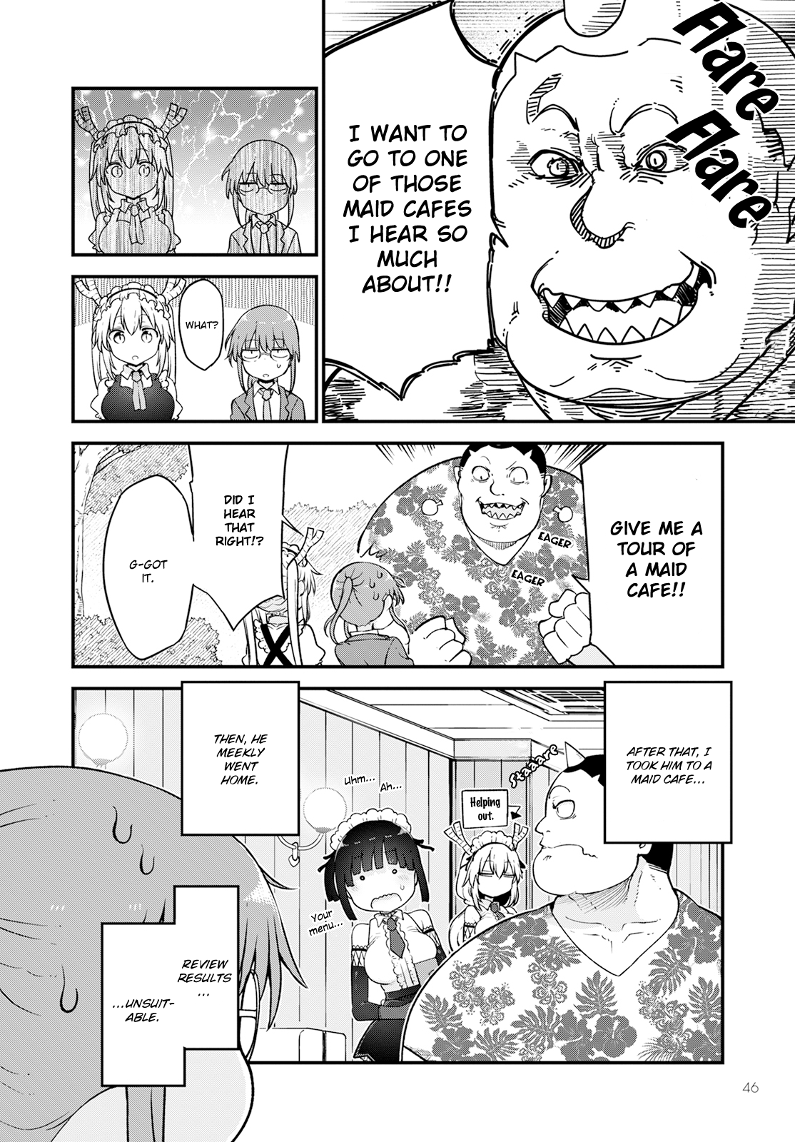 Kobayashi-San Chi No Maid Dragon chapter 128 - page 4