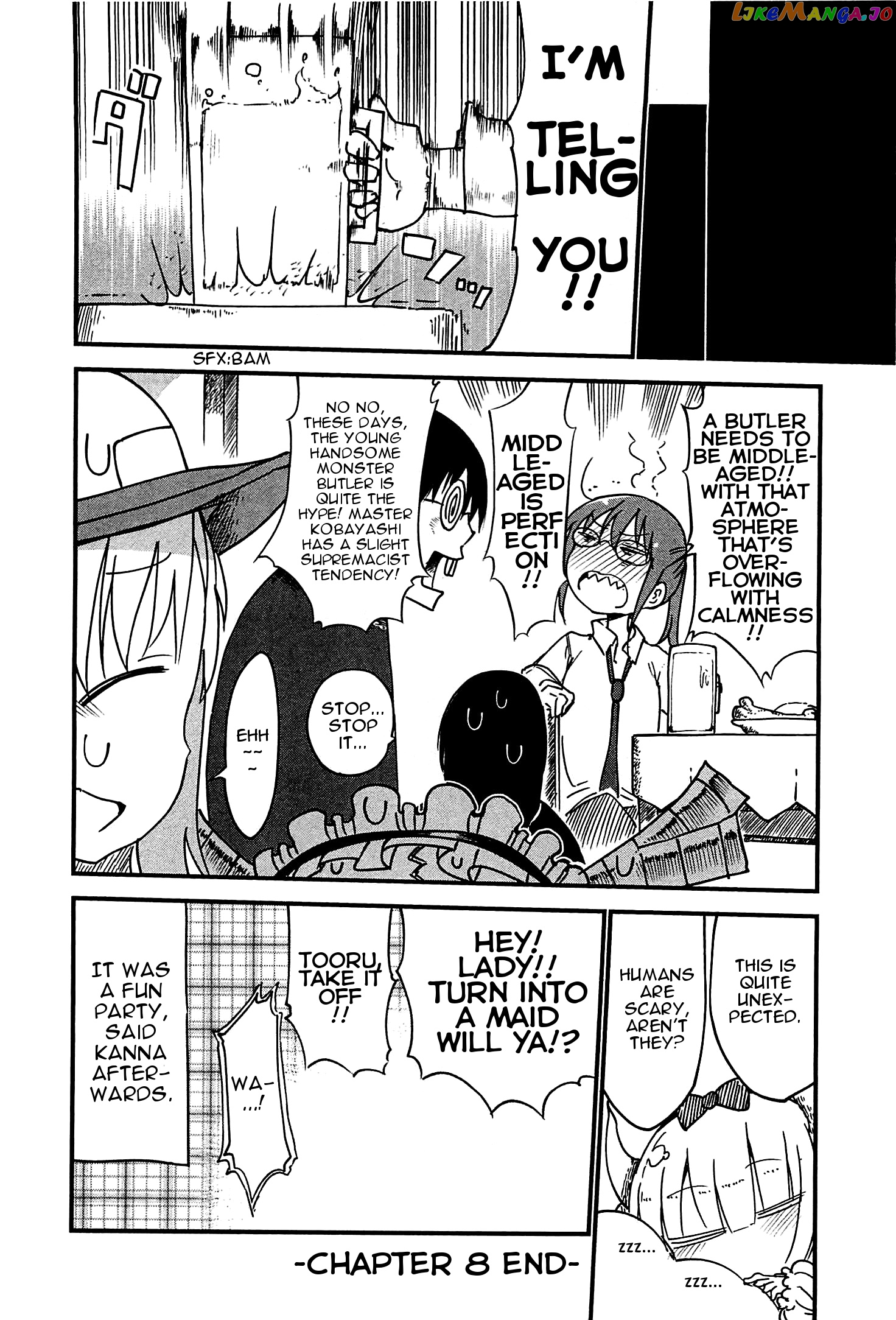 Kobayashi-San Chi No Maid Dragon chapter 8 - page 12
