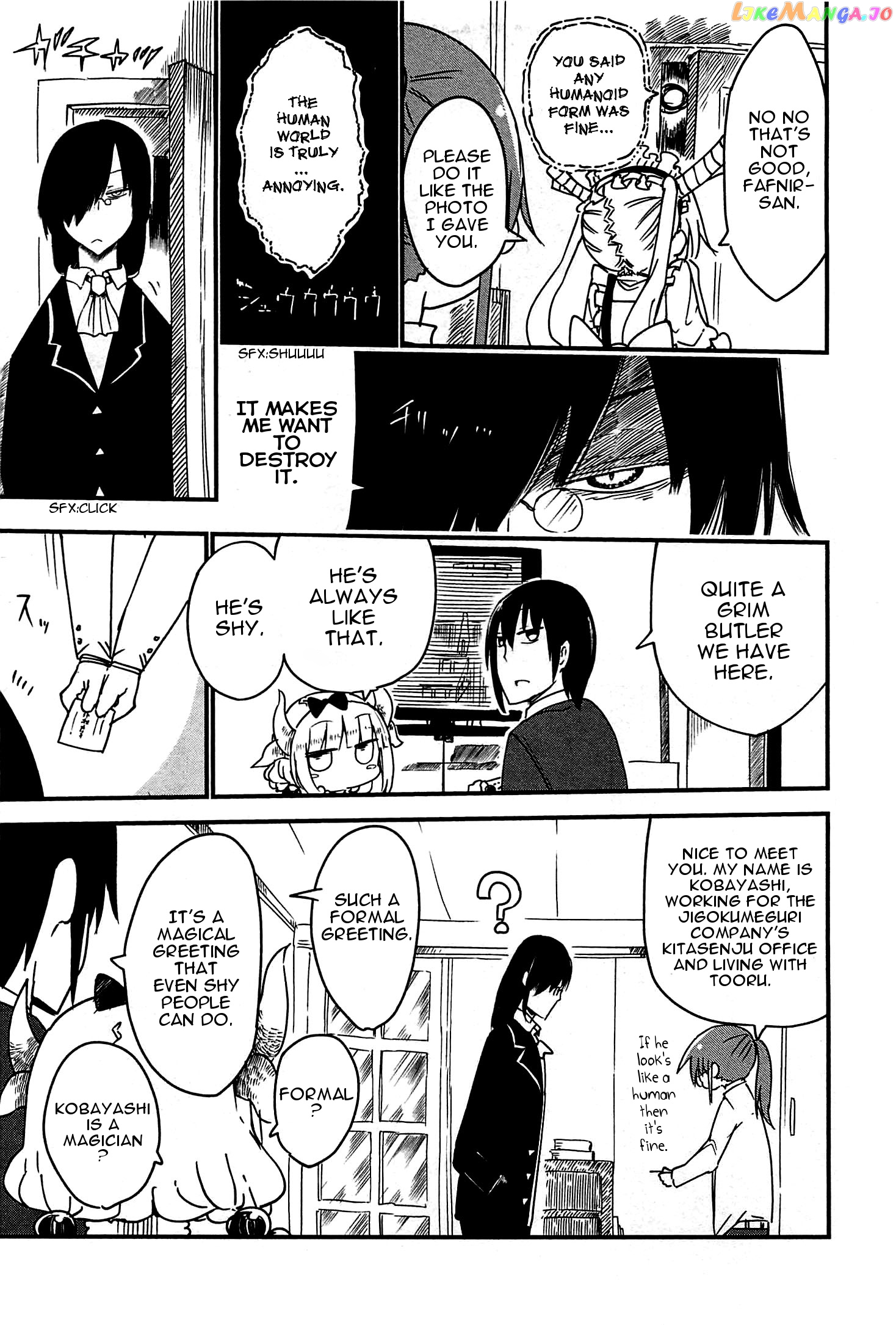 Kobayashi-San Chi No Maid Dragon chapter 8 - page 7