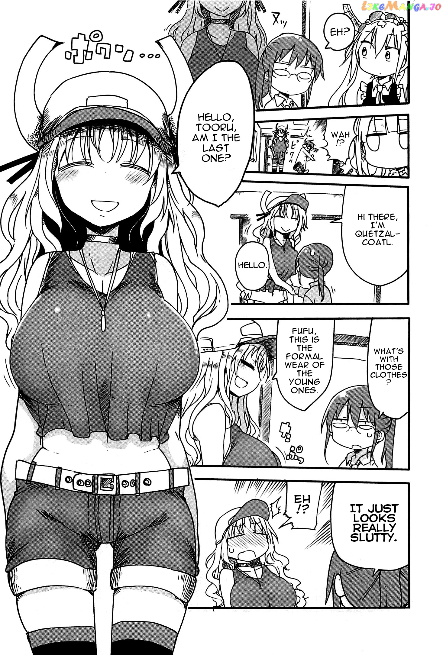 Kobayashi-San Chi No Maid Dragon chapter 8 - page 9