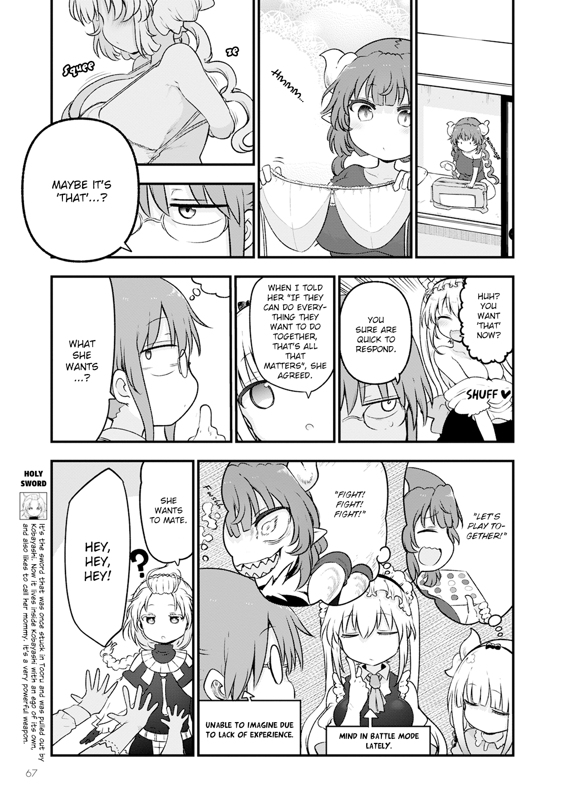 Kobayashi-San Chi No Maid Dragon chapter 130 - page 7