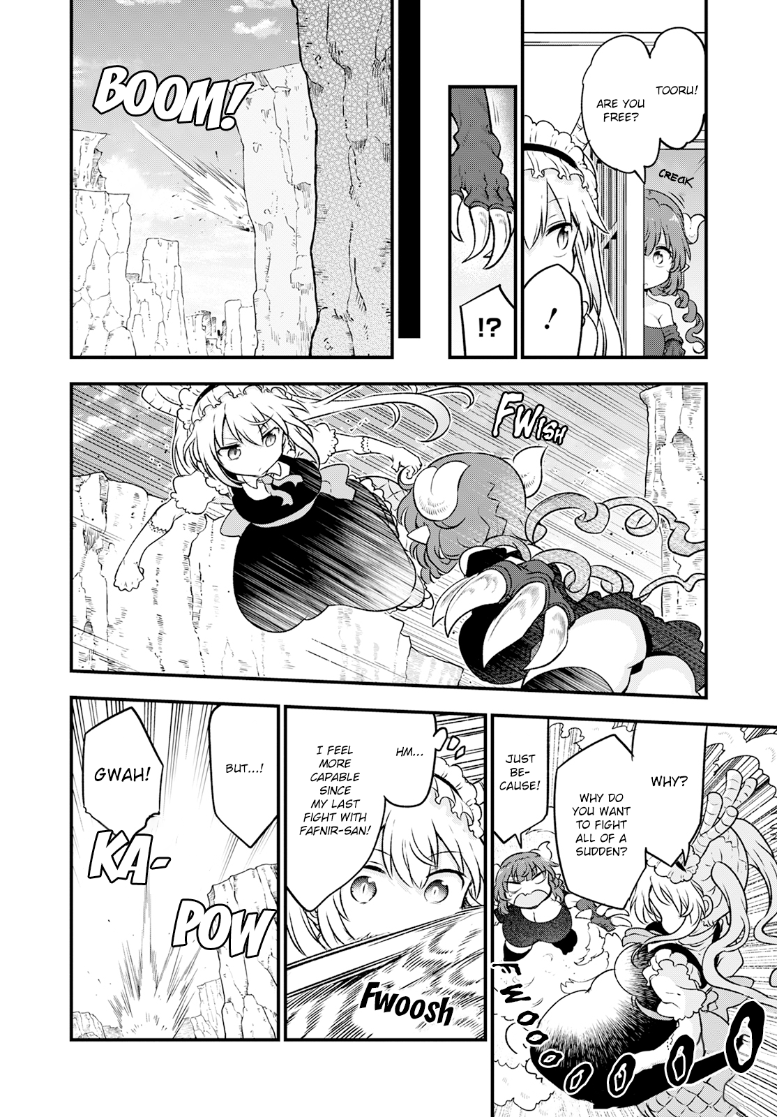 Kobayashi-San Chi No Maid Dragon chapter 130 - page 8