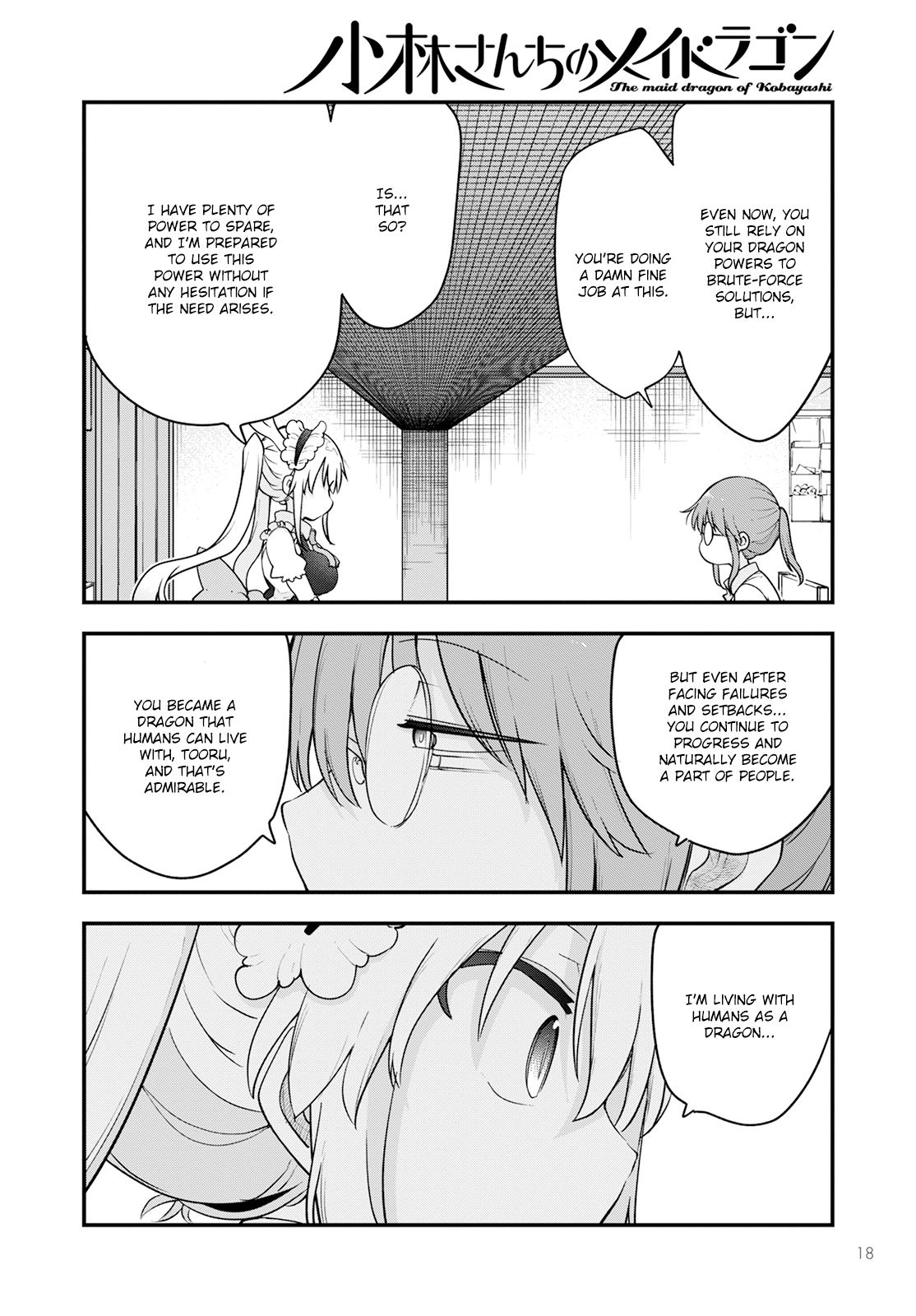 Kobayashi-San Chi No Maid Dragon chapter 132 - page 8