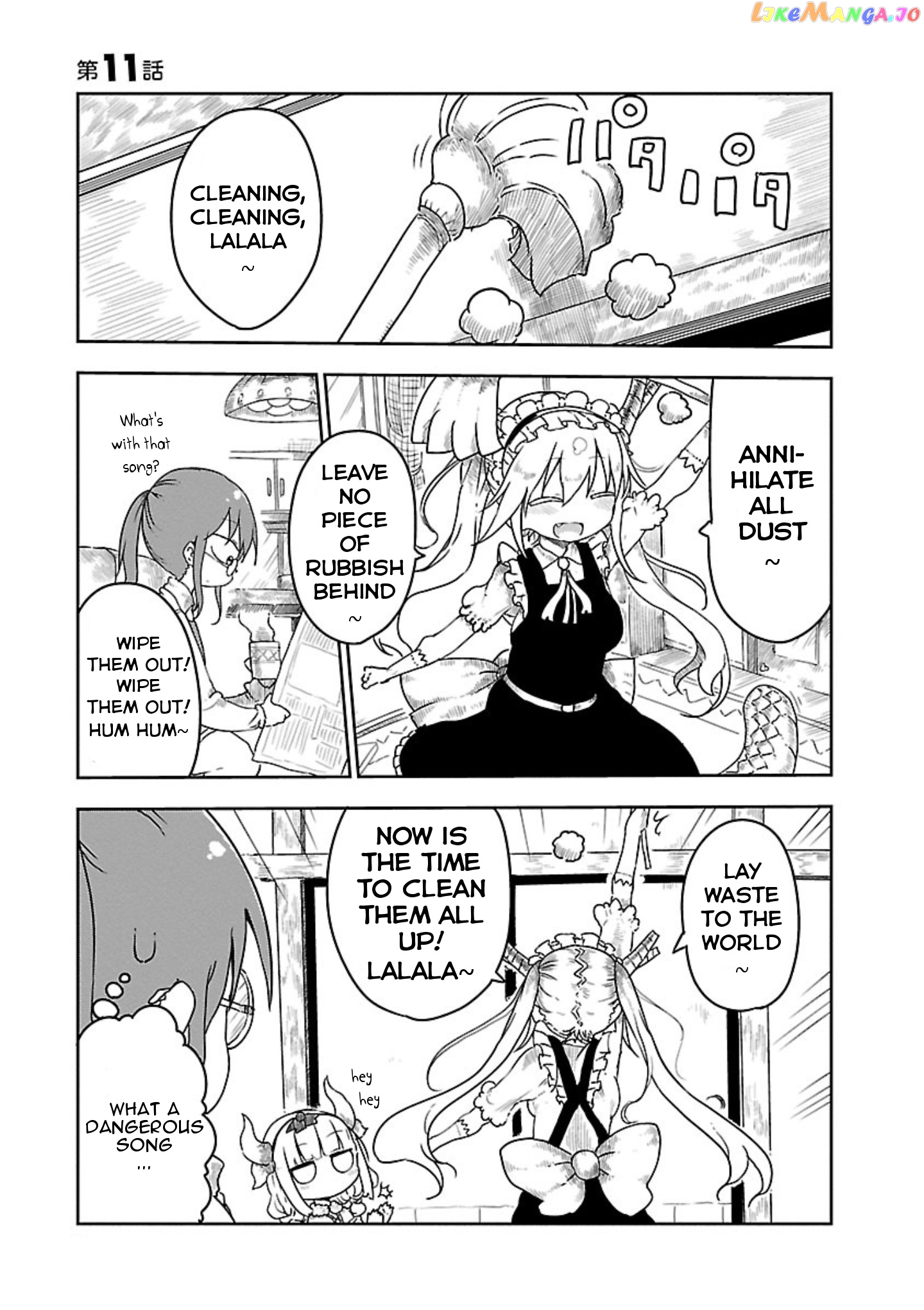 Kobayashi-San Chi No Maid Dragon chapter 11 - page 3