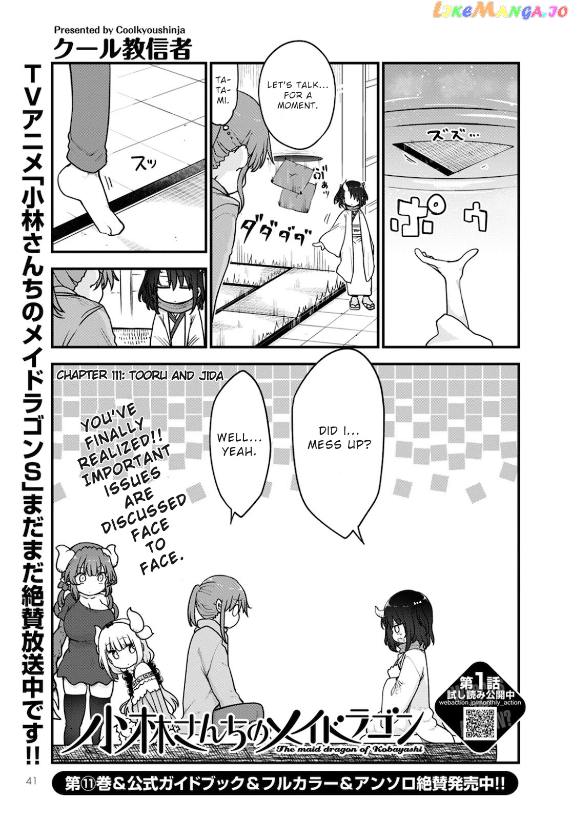 Kobayashi-San Chi No Maid Dragon chapter 111 - page 1