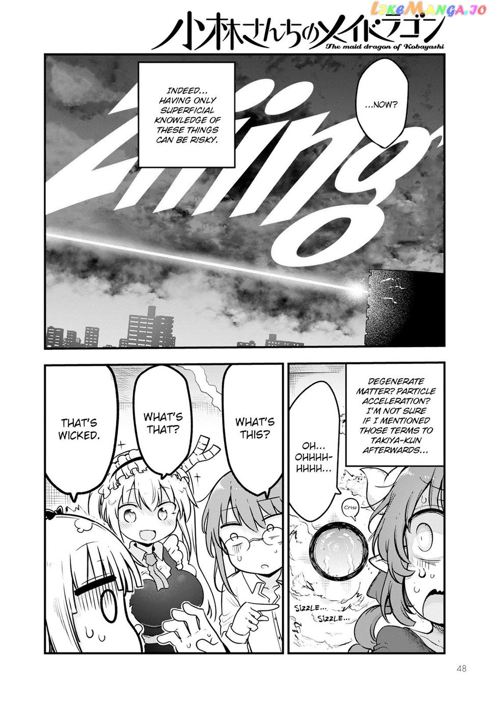 Kobayashi-San Chi No Maid Dragon chapter 134 - page 8