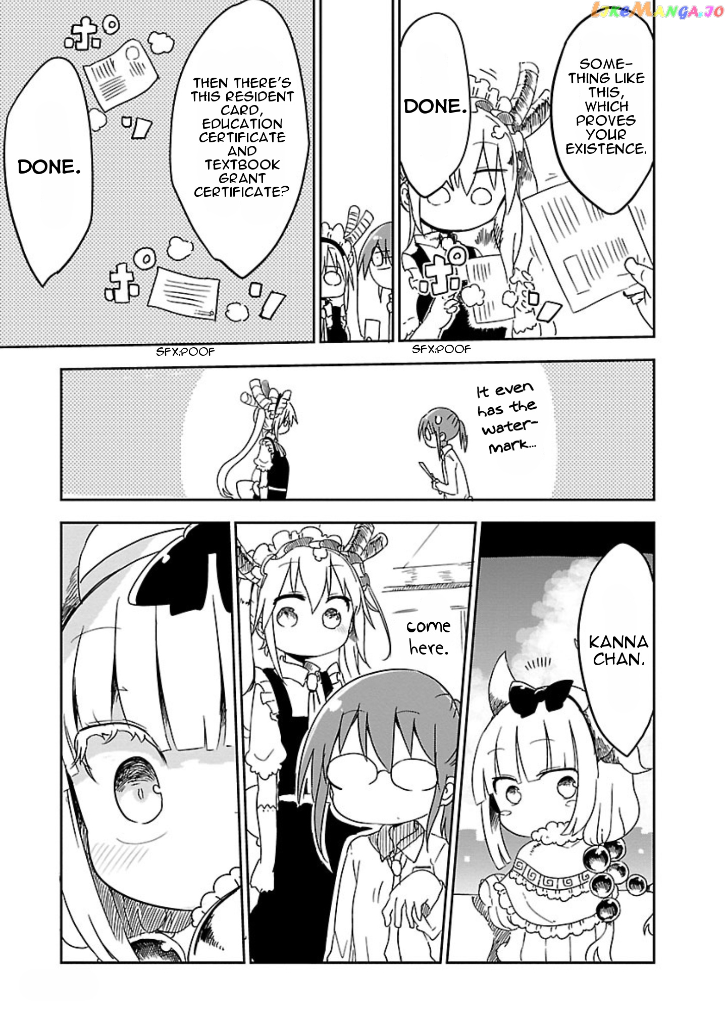 Kobayashi-San Chi No Maid Dragon chapter 13 - page 3