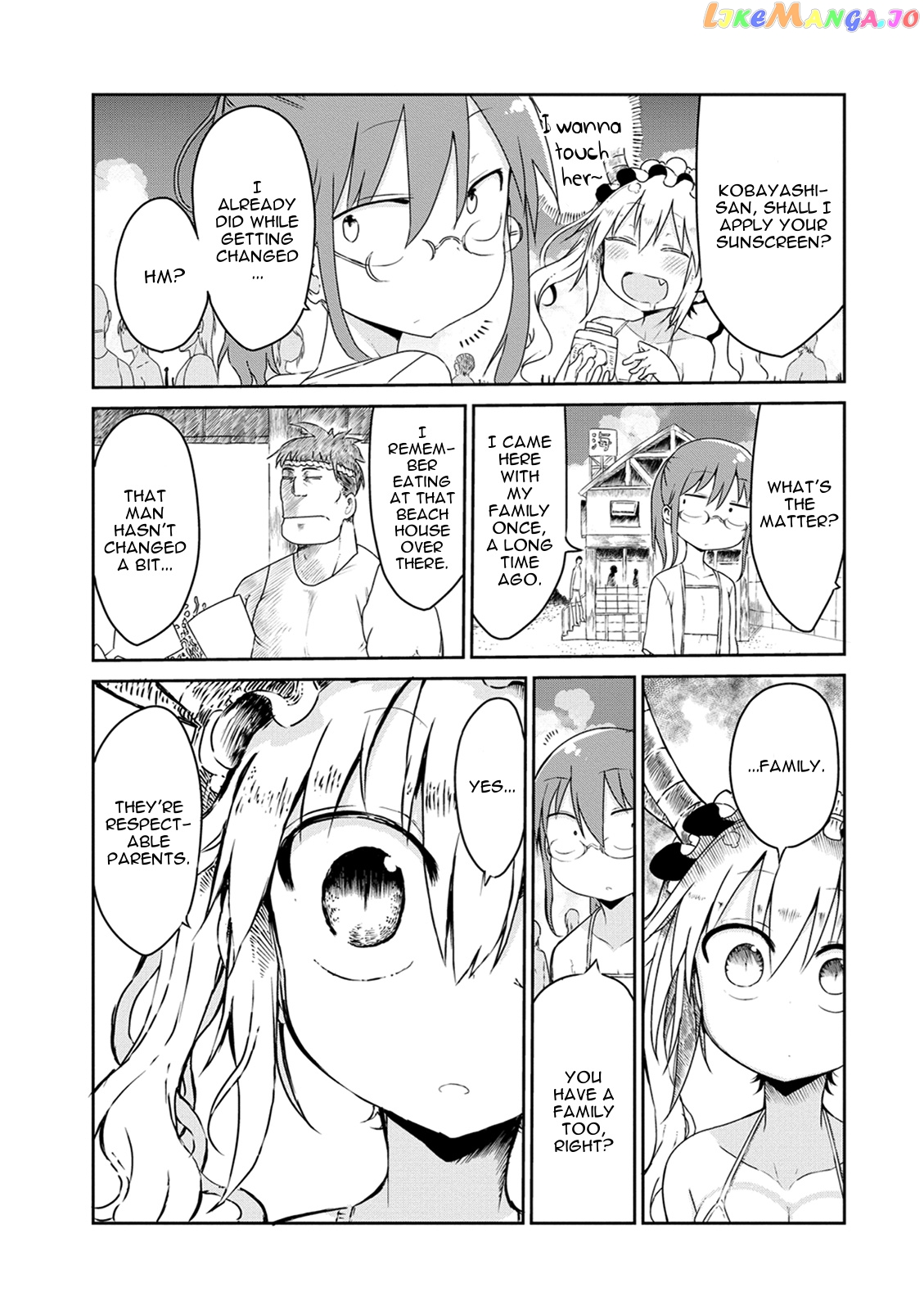 Kobayashi-San Chi No Maid Dragon chapter 16 - page 4