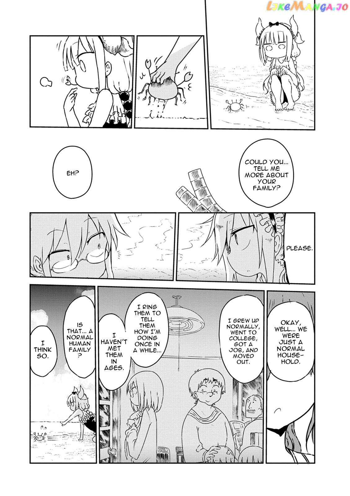 Kobayashi-San Chi No Maid Dragon chapter 16 - page 5