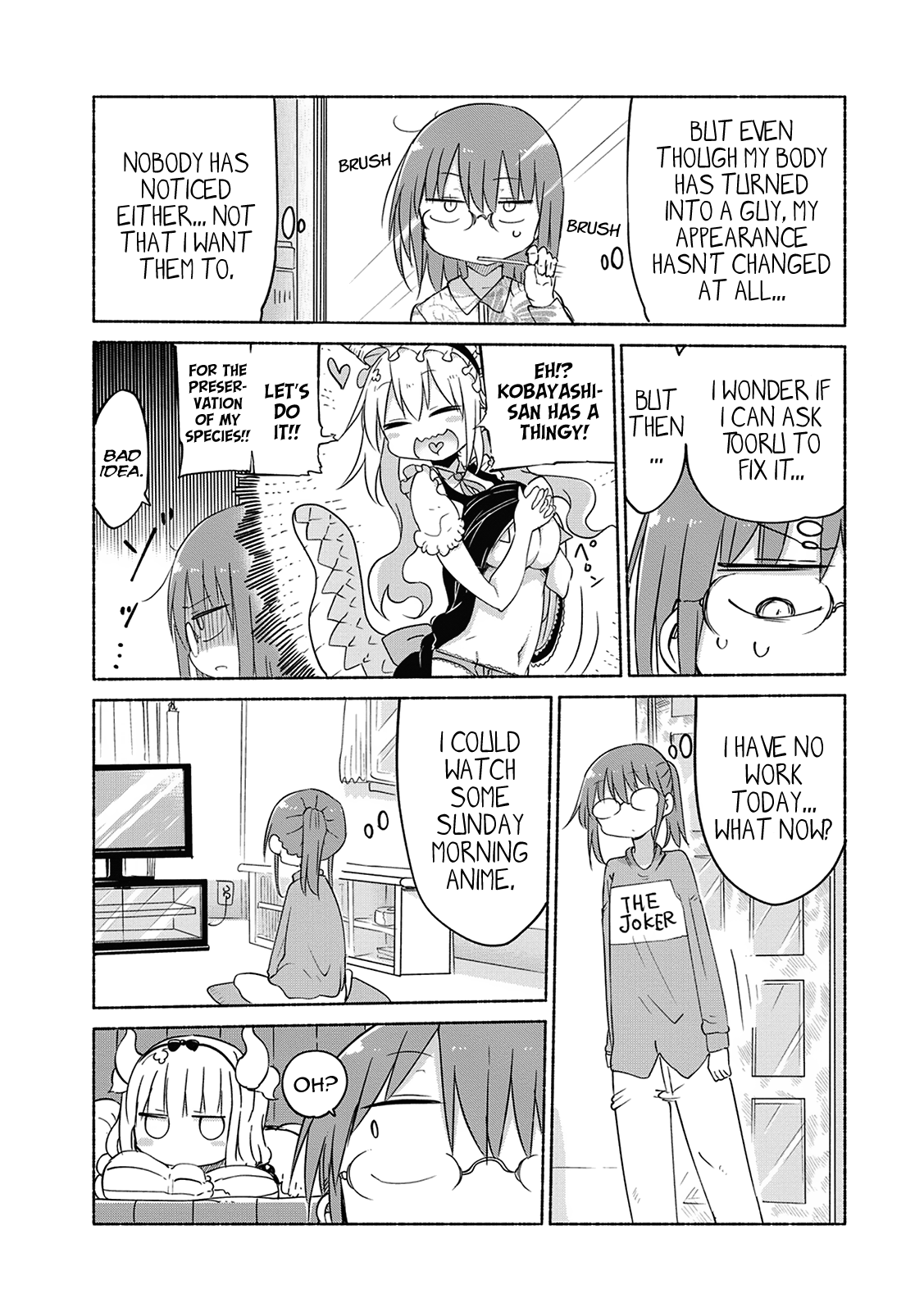 Kobayashi-San Chi No Maid Dragon chapter 37 - page 6