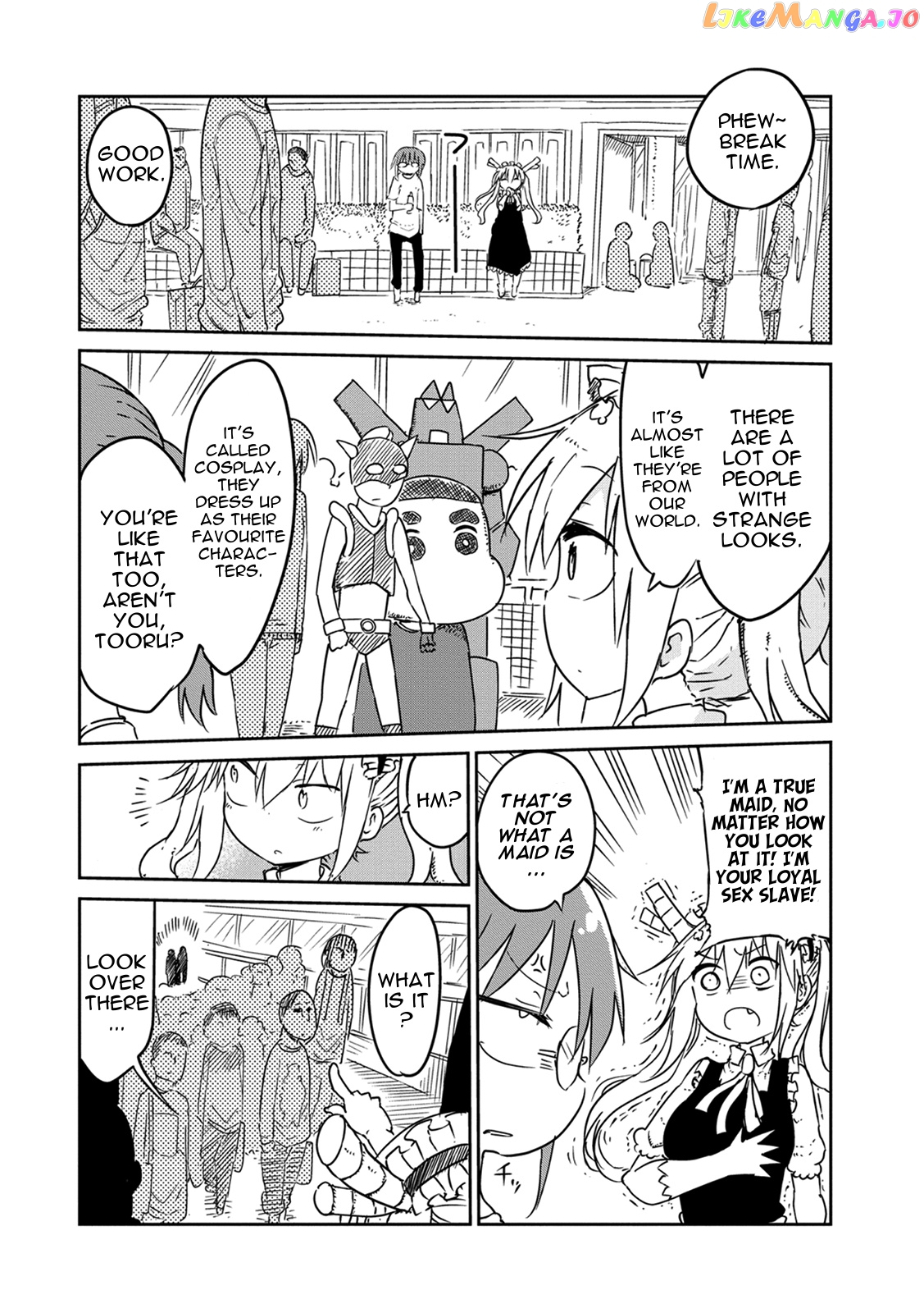 Kobayashi-San Chi No Maid Dragon chapter 17 - page 5
