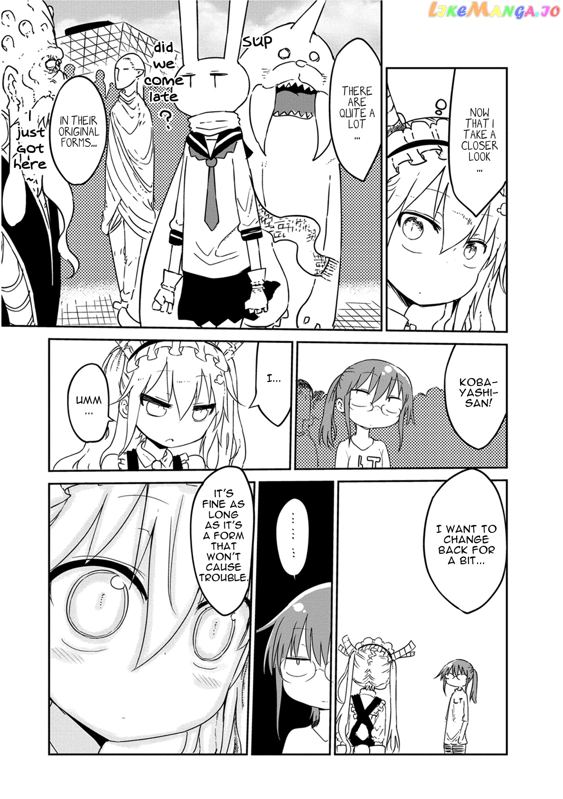 Kobayashi-San Chi No Maid Dragon chapter 17 - page 9