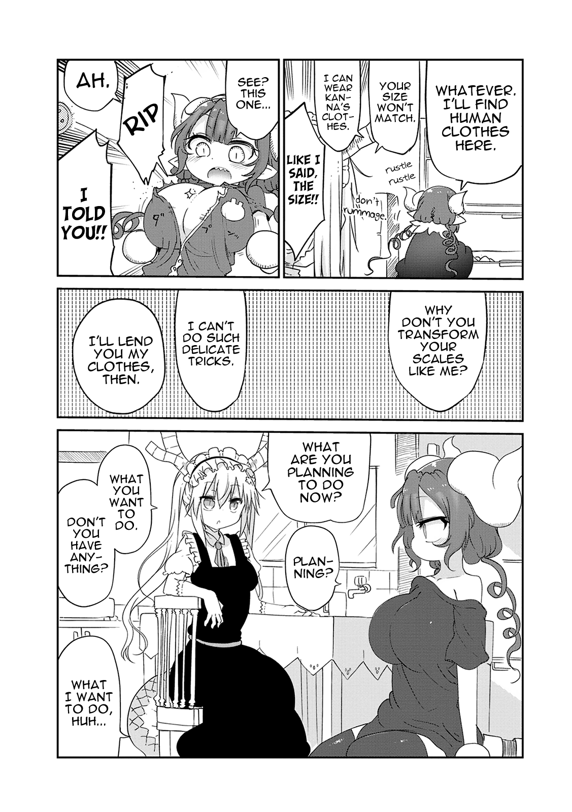 Kobayashi-San Chi No Maid Dragon chapter 39 - page 8