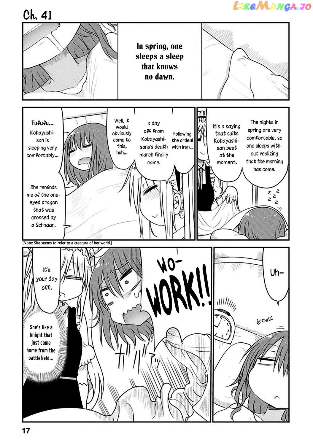 Kobayashi-San Chi No Maid Dragon chapter 41 - page 1