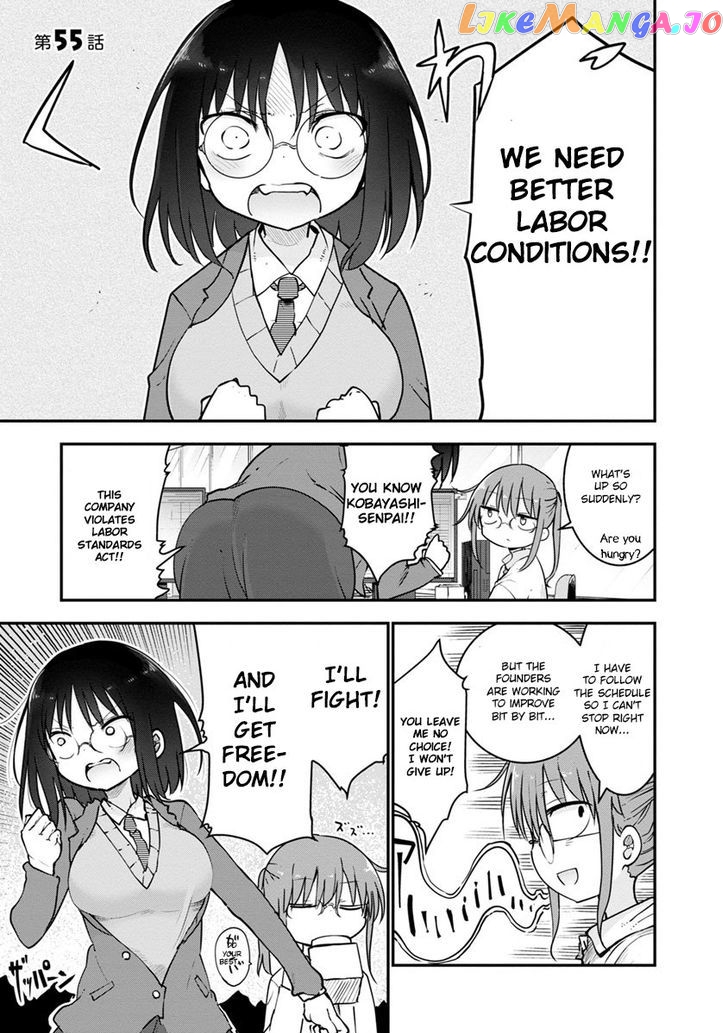Kobayashi-San Chi No Maid Dragon chapter 55 - page 1