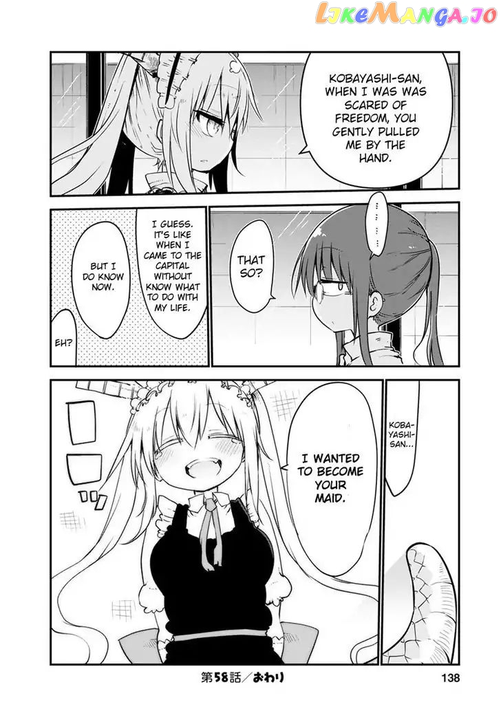 Kobayashi-San Chi No Maid Dragon chapter 58 - page 14
