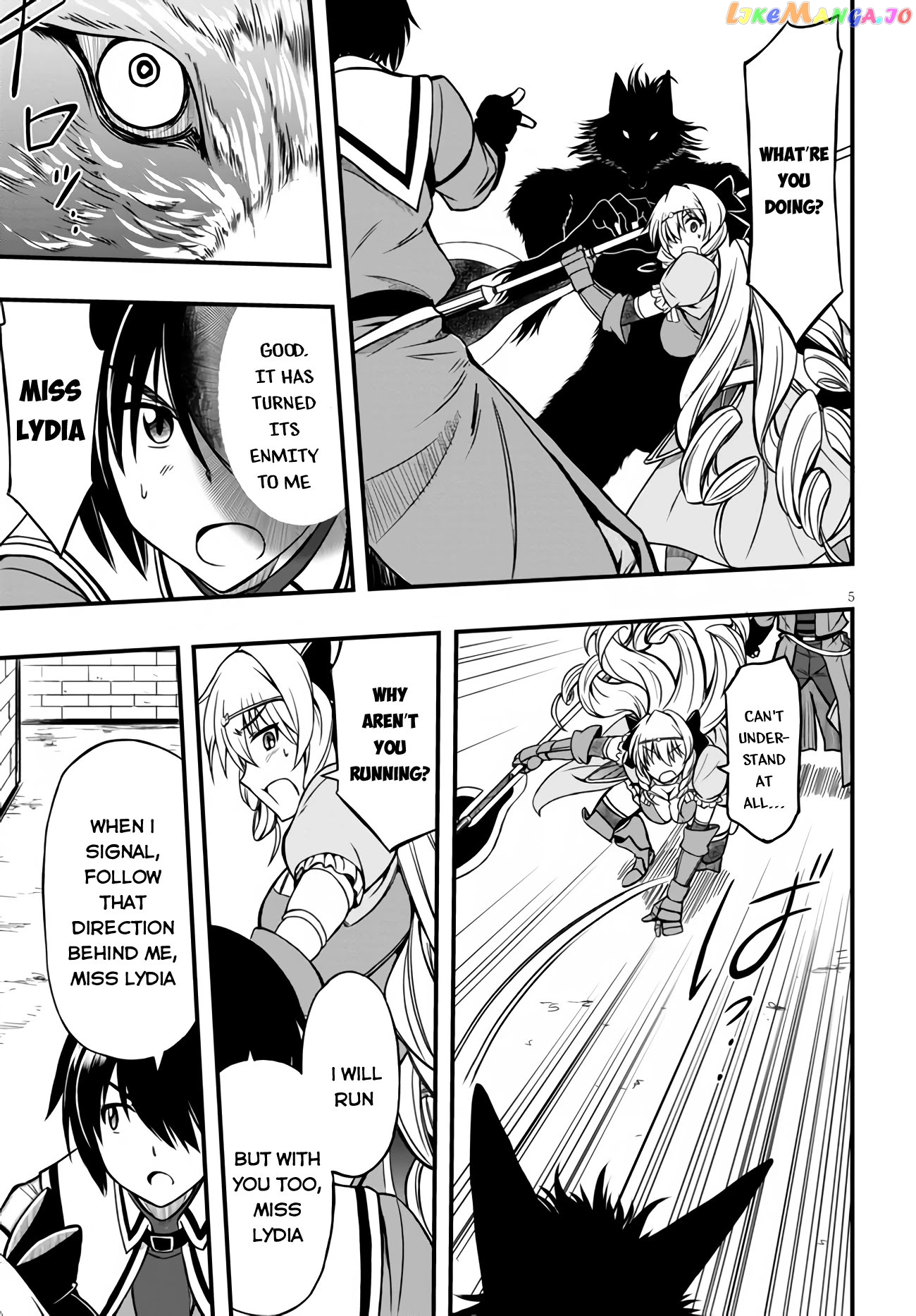Hazure Akamadoushi Ha Kenjyatime Ni Musou Suru chapter 5 - page 6