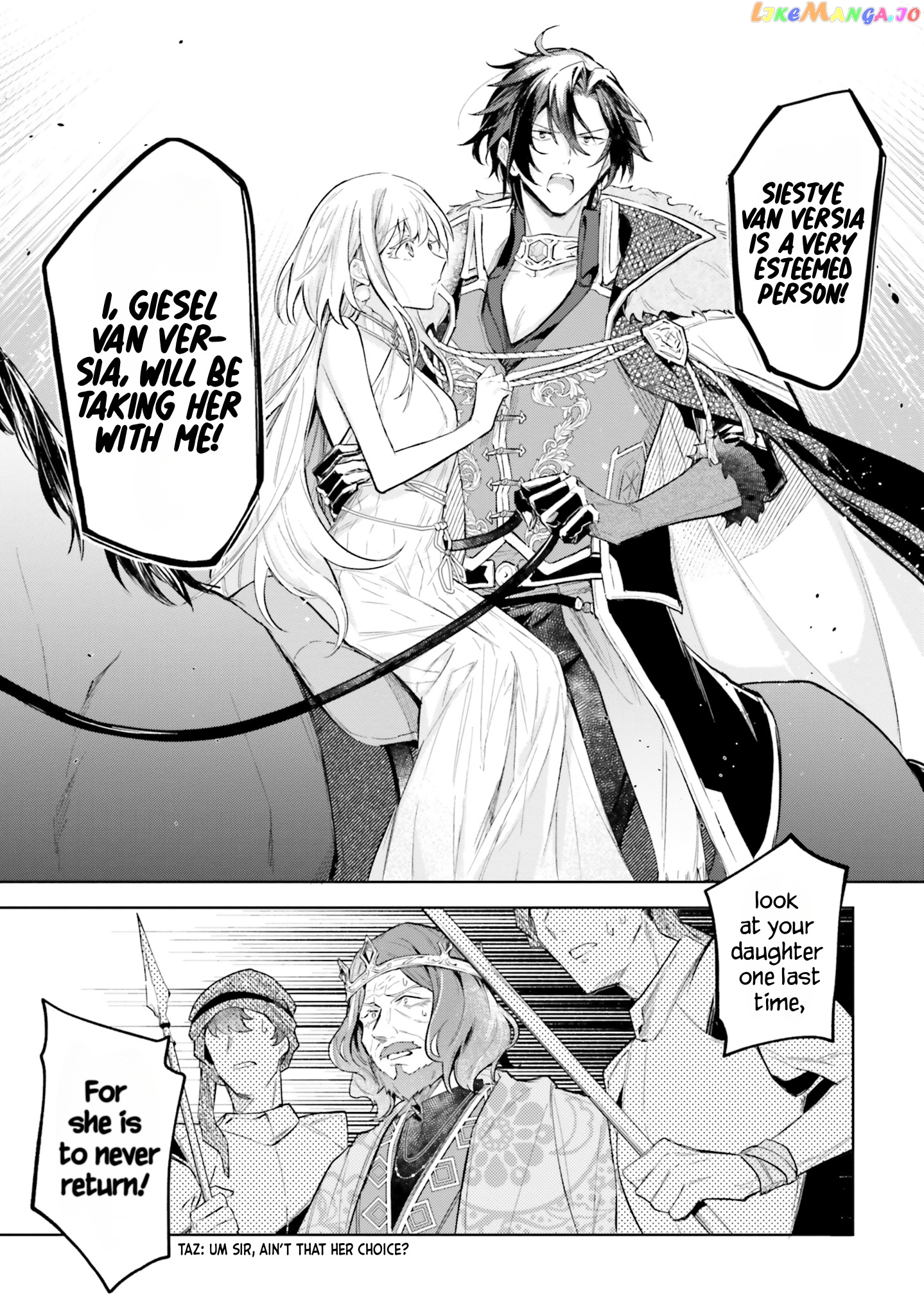 Heika, Kokoro No Koe Ga Dadamore Desu! chapter 6 - page 6