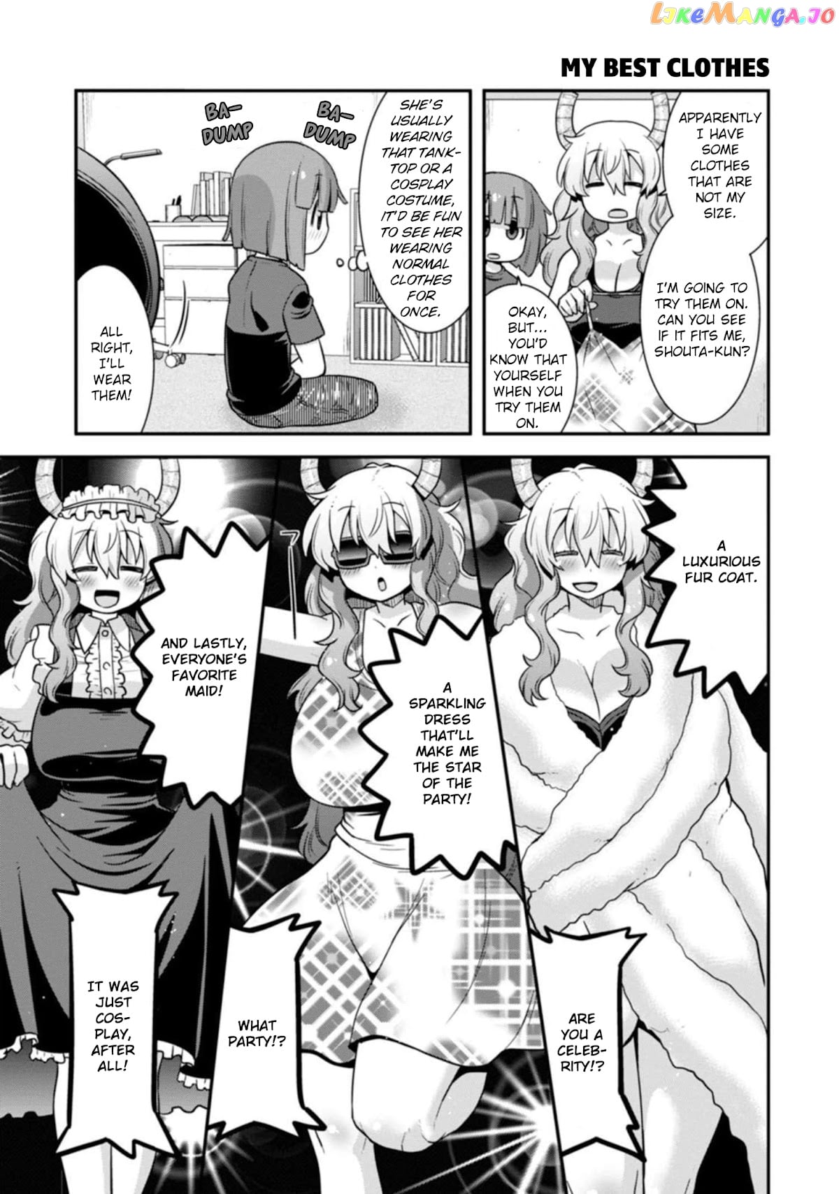 Miss Kobayashi's Dragon Maid: Lucoa is my xx chapter 30 - page 3