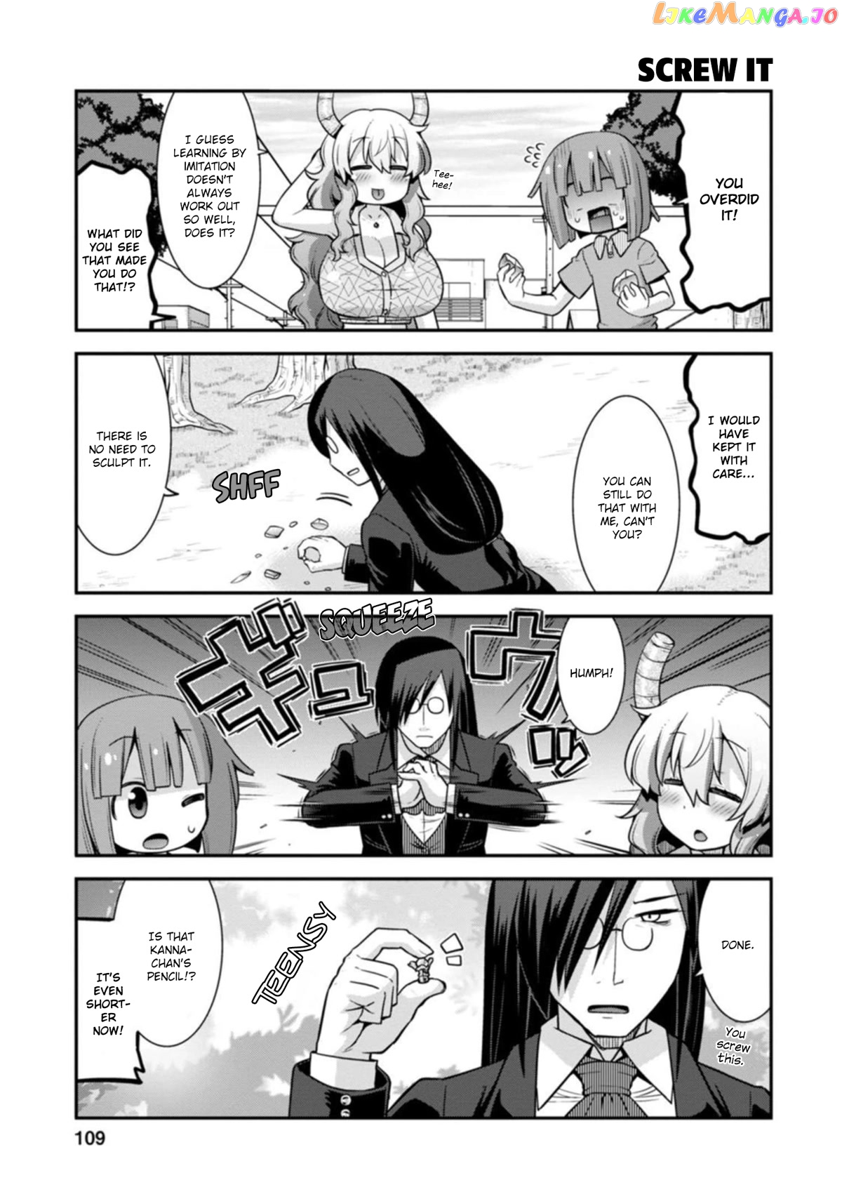 Miss Kobayashi's Dragon Maid: Lucoa is my xx chapter 33 - page 13