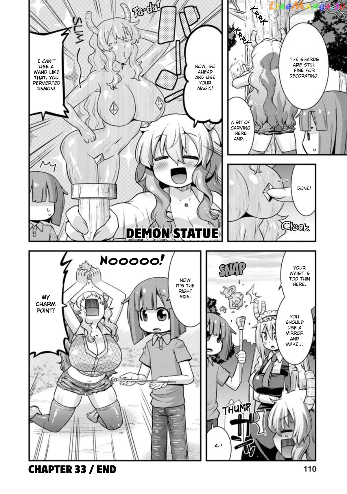 Miss Kobayashi's Dragon Maid: Lucoa is my xx chapter 33 - page 14