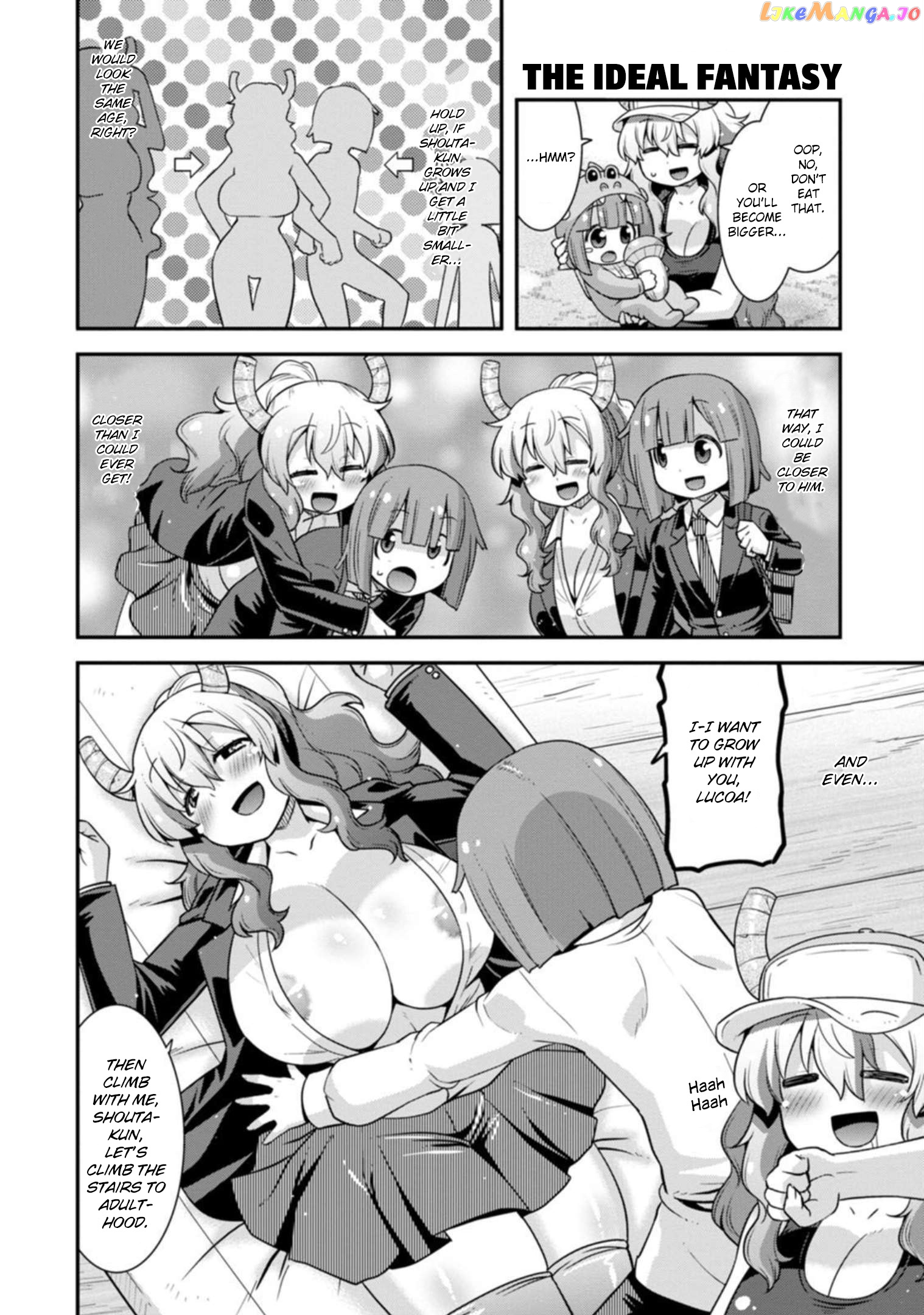 Miss Kobayashi's Dragon Maid: Lucoa is my xx chapter 34 - page 10
