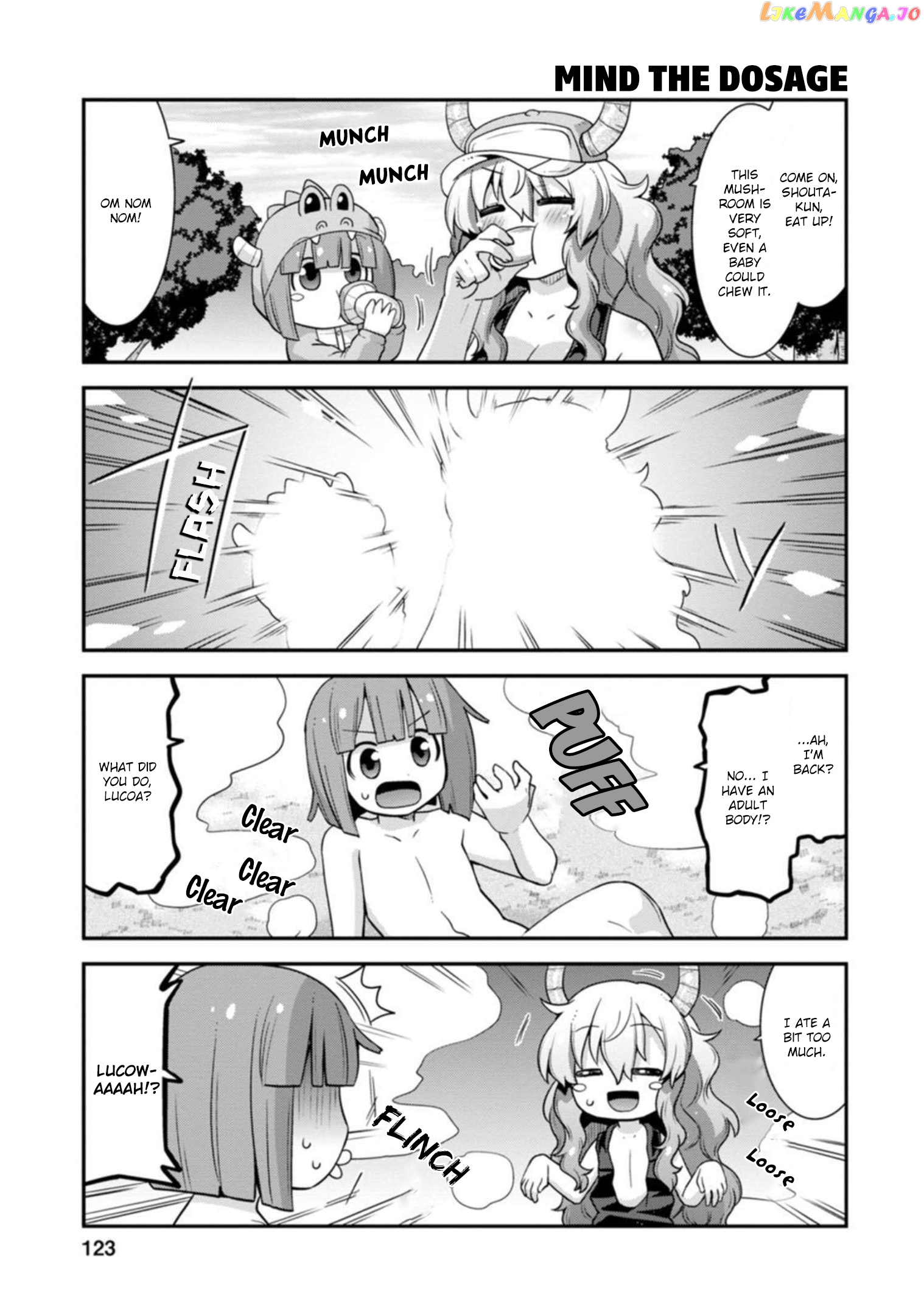 Miss Kobayashi's Dragon Maid: Lucoa is my xx chapter 34 - page 11