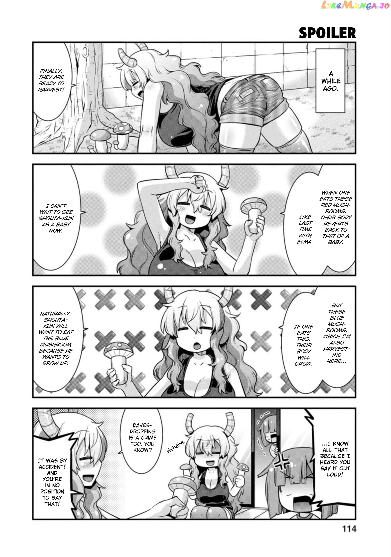 Miss Kobayashi's Dragon Maid: Lucoa is my xx chapter 34 - page 2