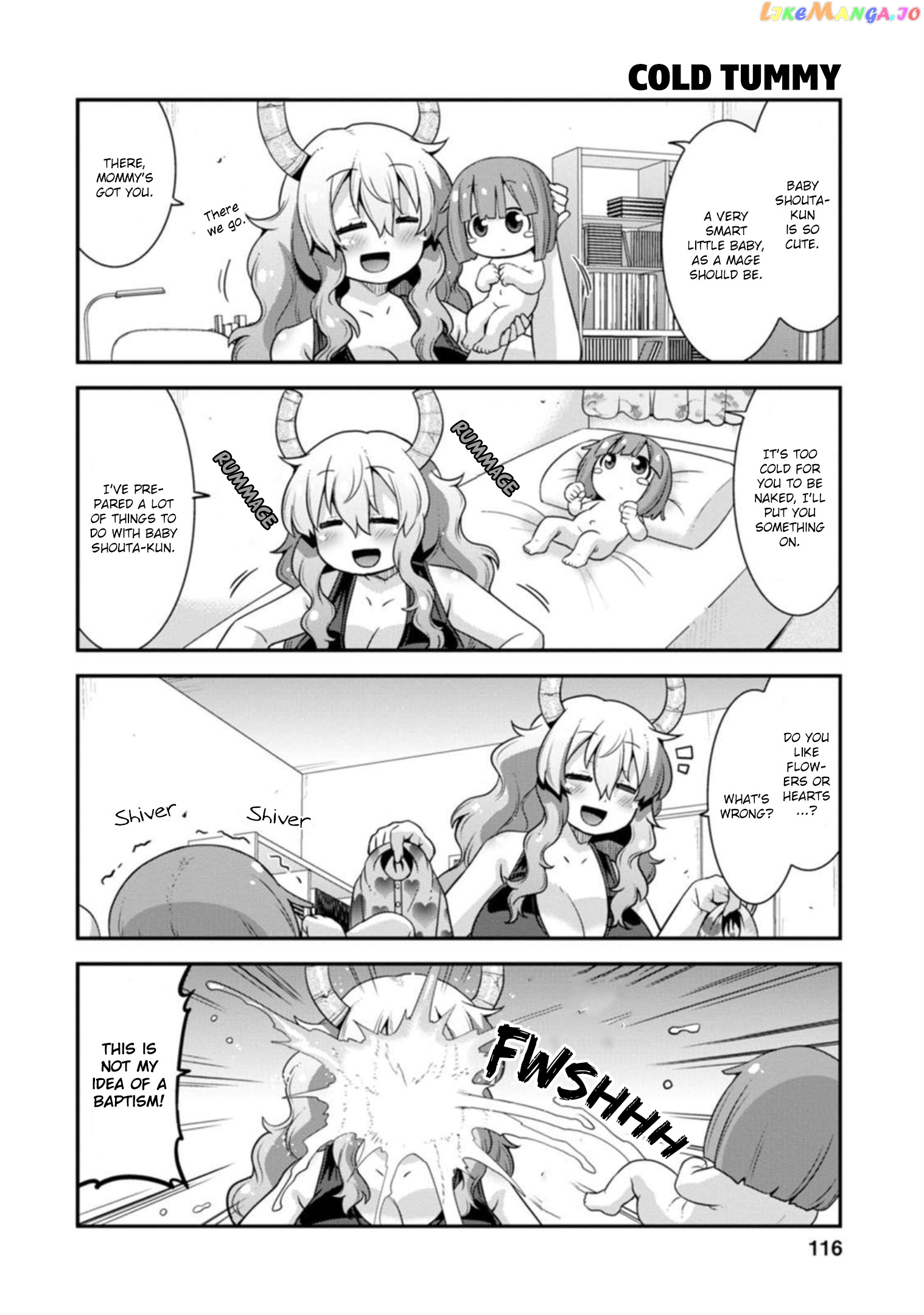 Miss Kobayashi's Dragon Maid: Lucoa is my xx chapter 34 - page 4