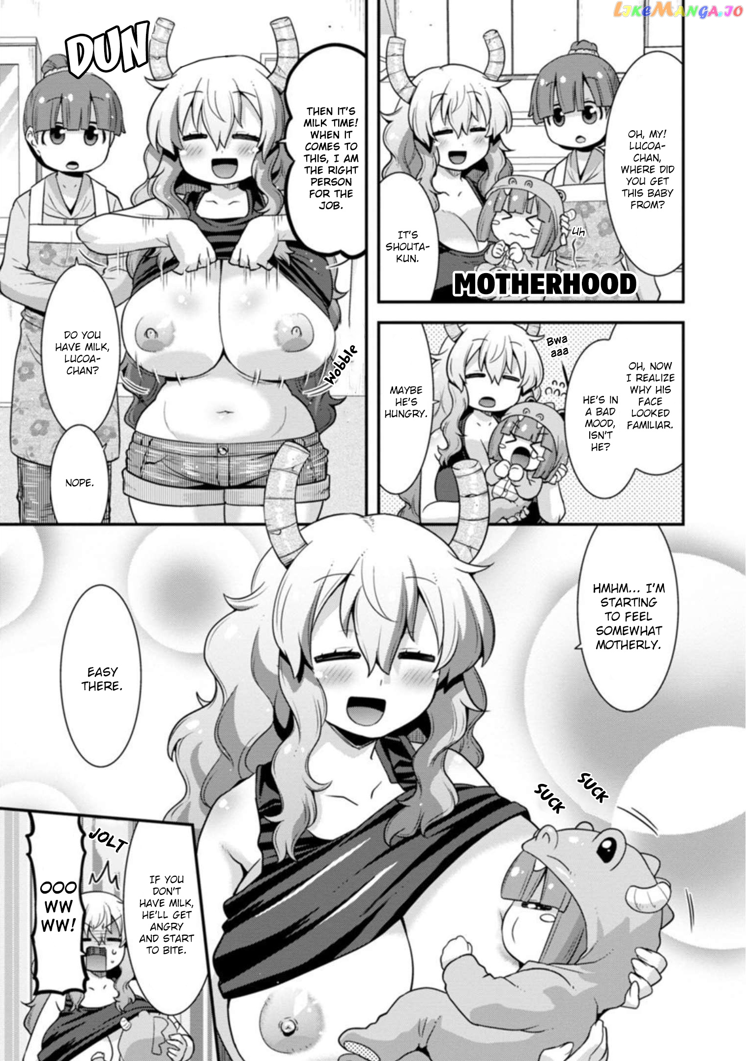 Miss Kobayashi's Dragon Maid: Lucoa is my xx chapter 34 - page 5