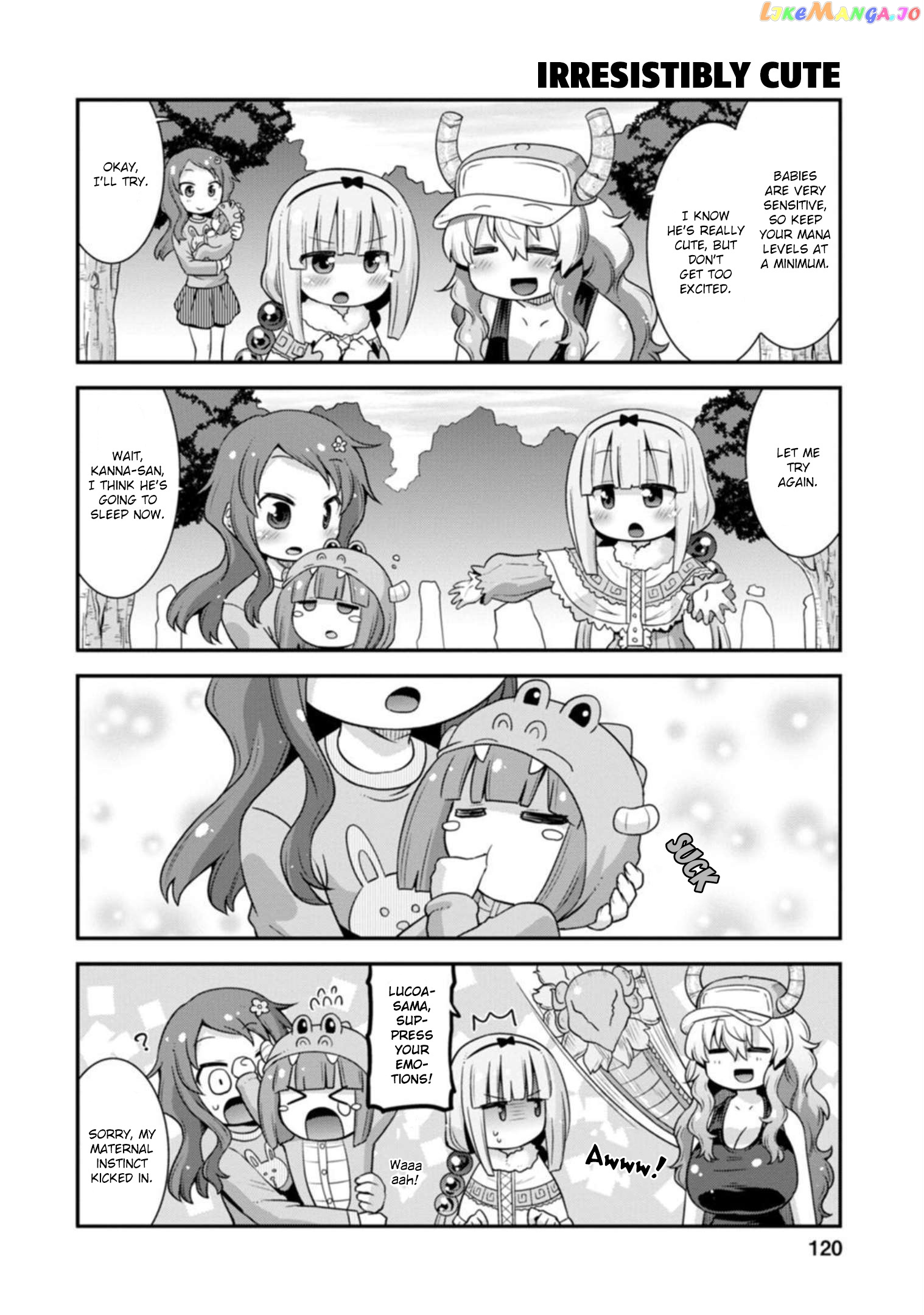 Miss Kobayashi's Dragon Maid: Lucoa is my xx chapter 34 - page 8