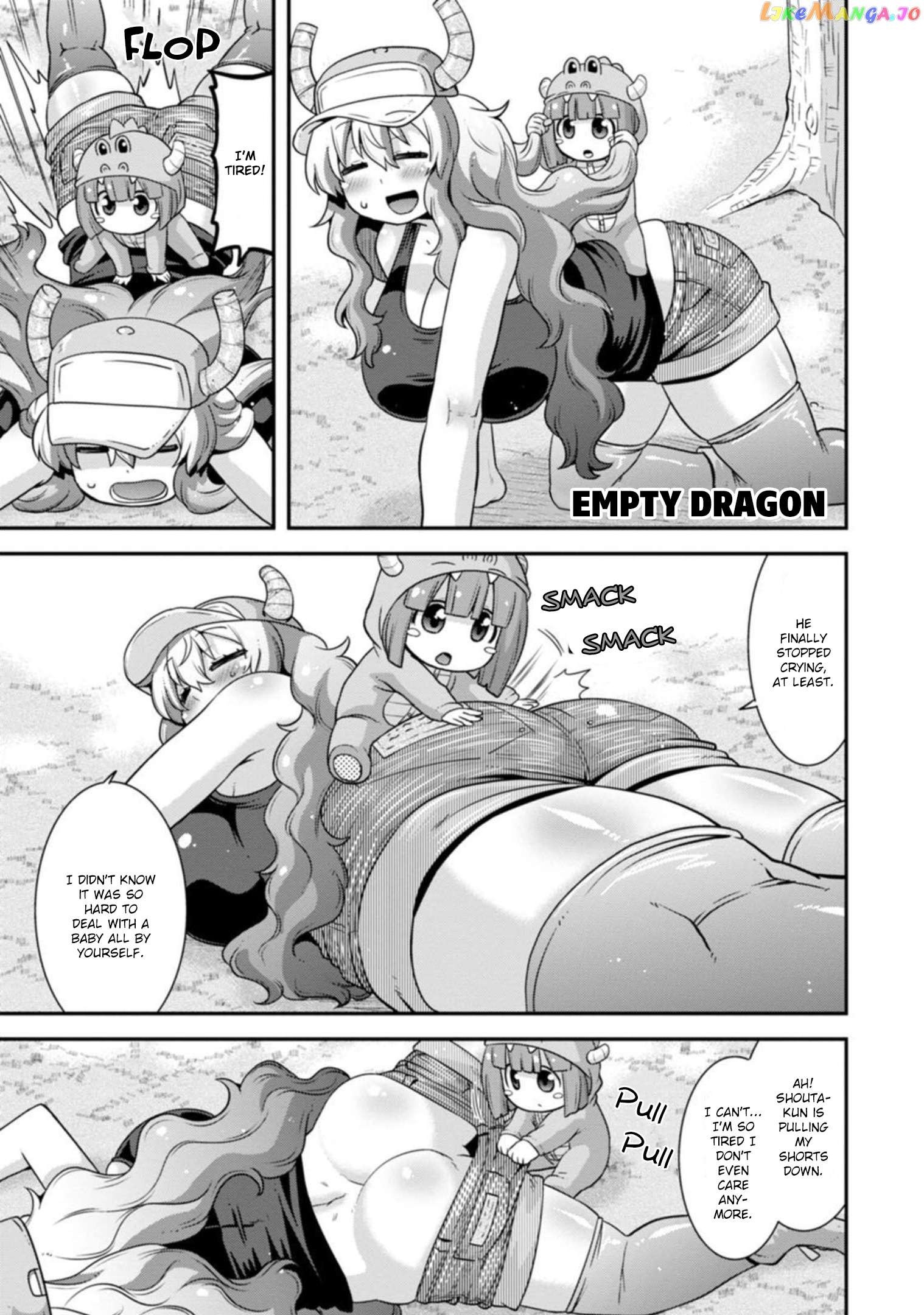 Miss Kobayashi's Dragon Maid: Lucoa is my xx chapter 34 - page 9