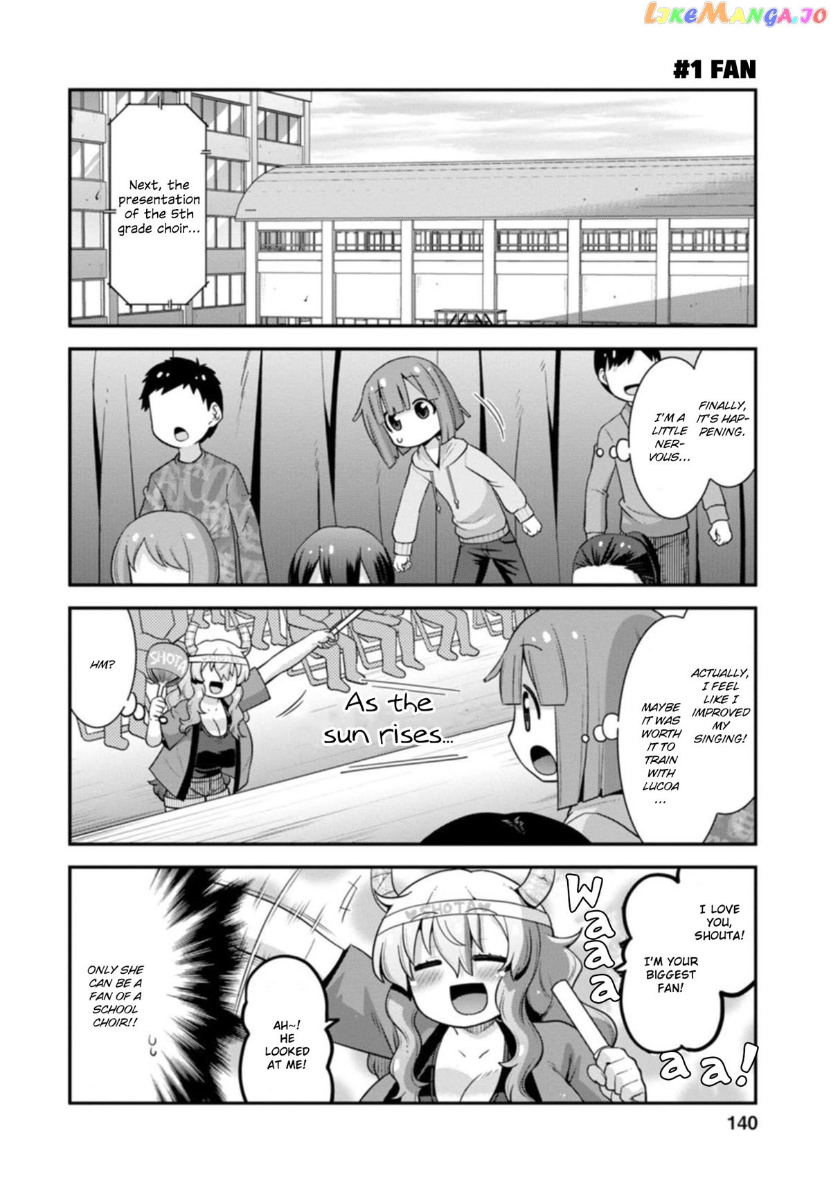 Miss Kobayashi's Dragon Maid: Lucoa is my xx chapter 35 - page 12