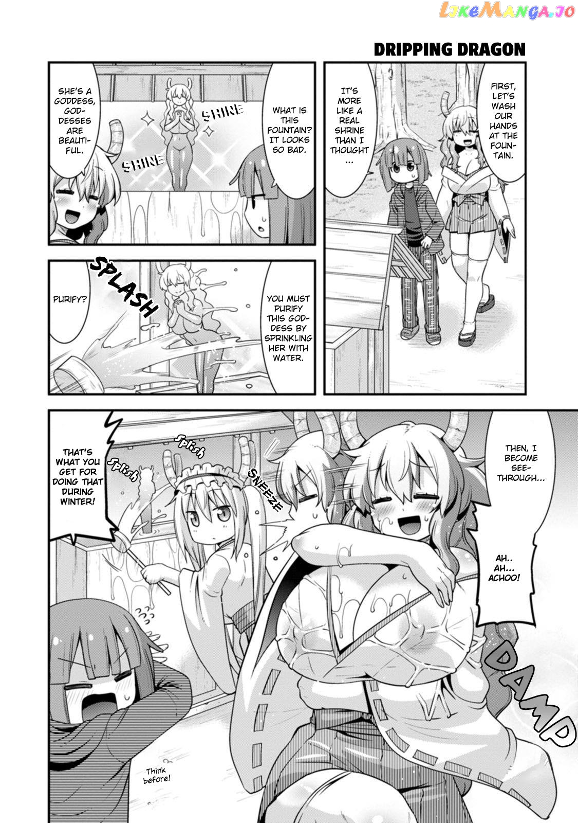 Miss Kobayashi's Dragon Maid: Lucoa is my xx chapter 36 - page 4