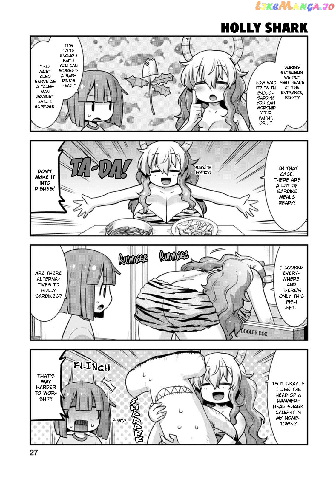 Miss Kobayashi's Dragon Maid: Lucoa is my xx chapter 37 - page 7