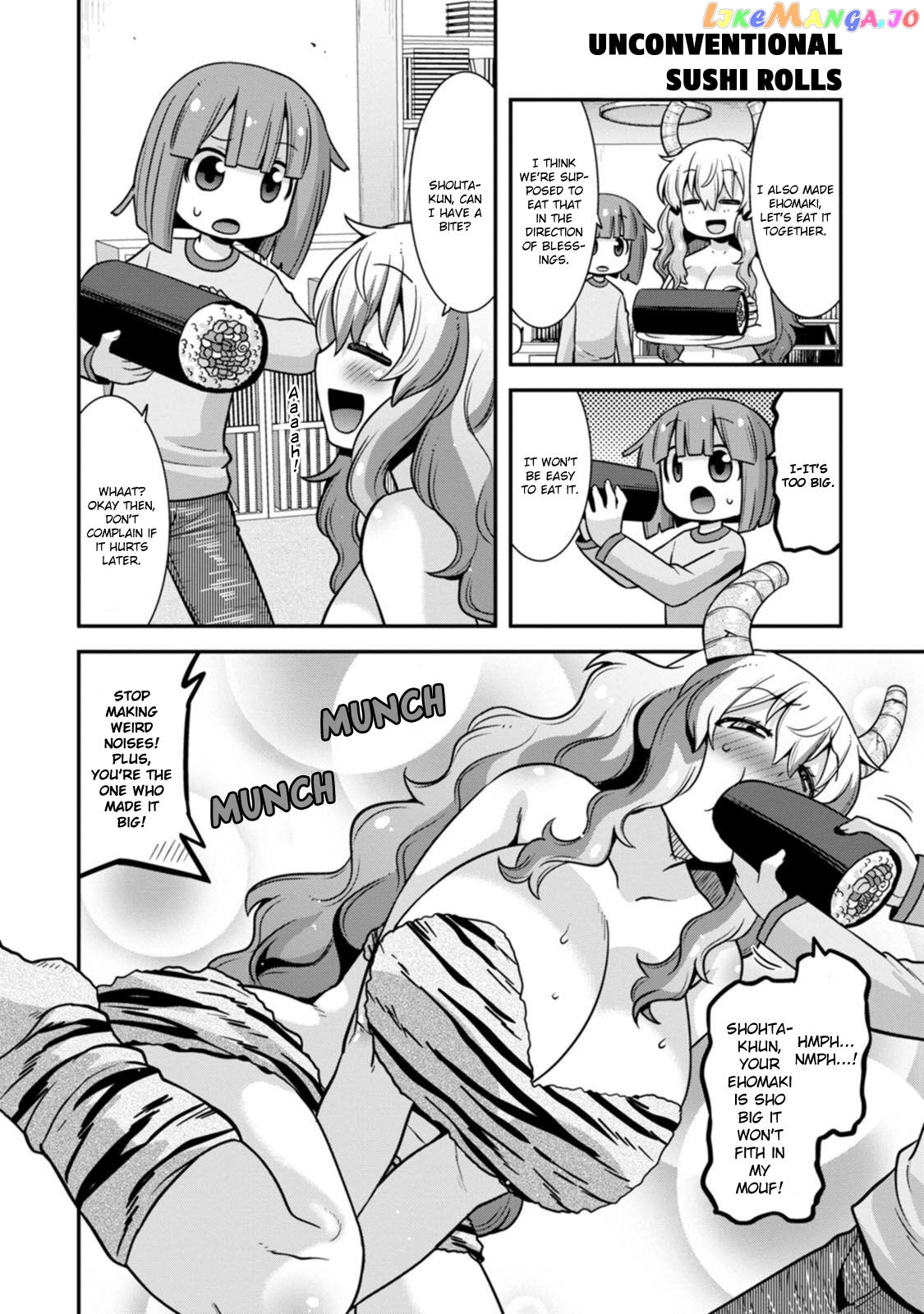 Miss Kobayashi's Dragon Maid: Lucoa is my xx chapter 37 - page 8