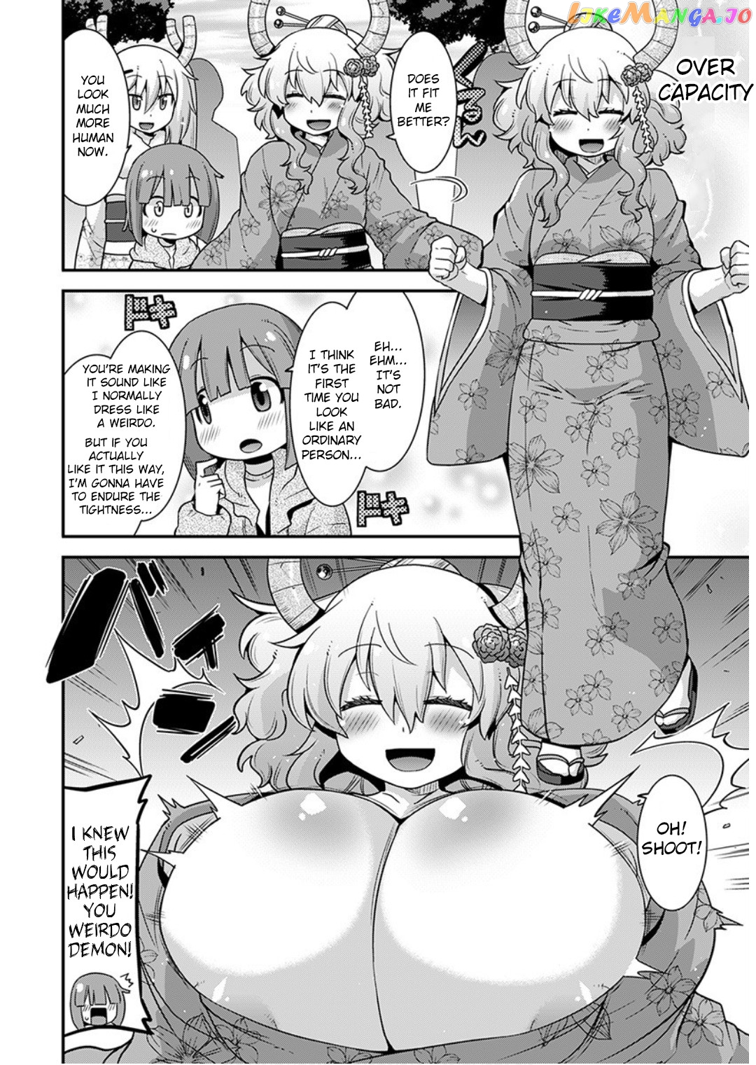 Miss Kobayashi's Dragon Maid: Lucoa is my xx chapter 13 - page 6