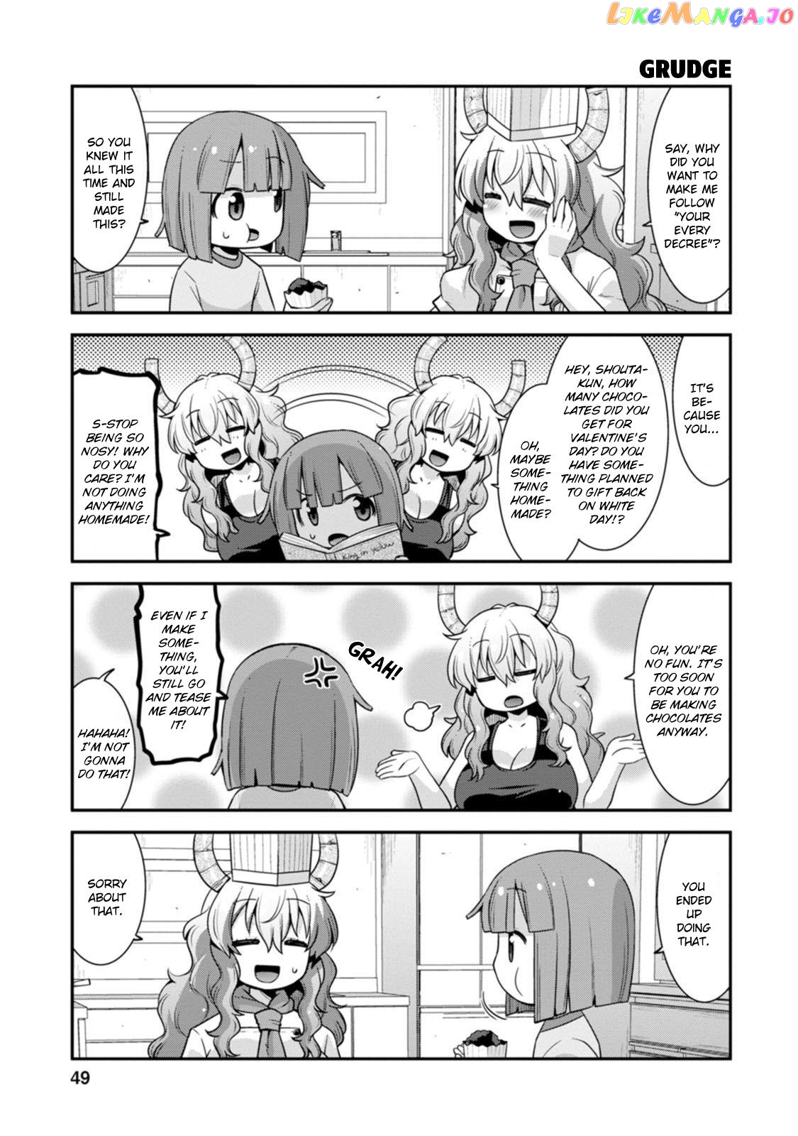 Miss Kobayashi's Dragon Maid: Lucoa is my xx chapter 38 - page 13