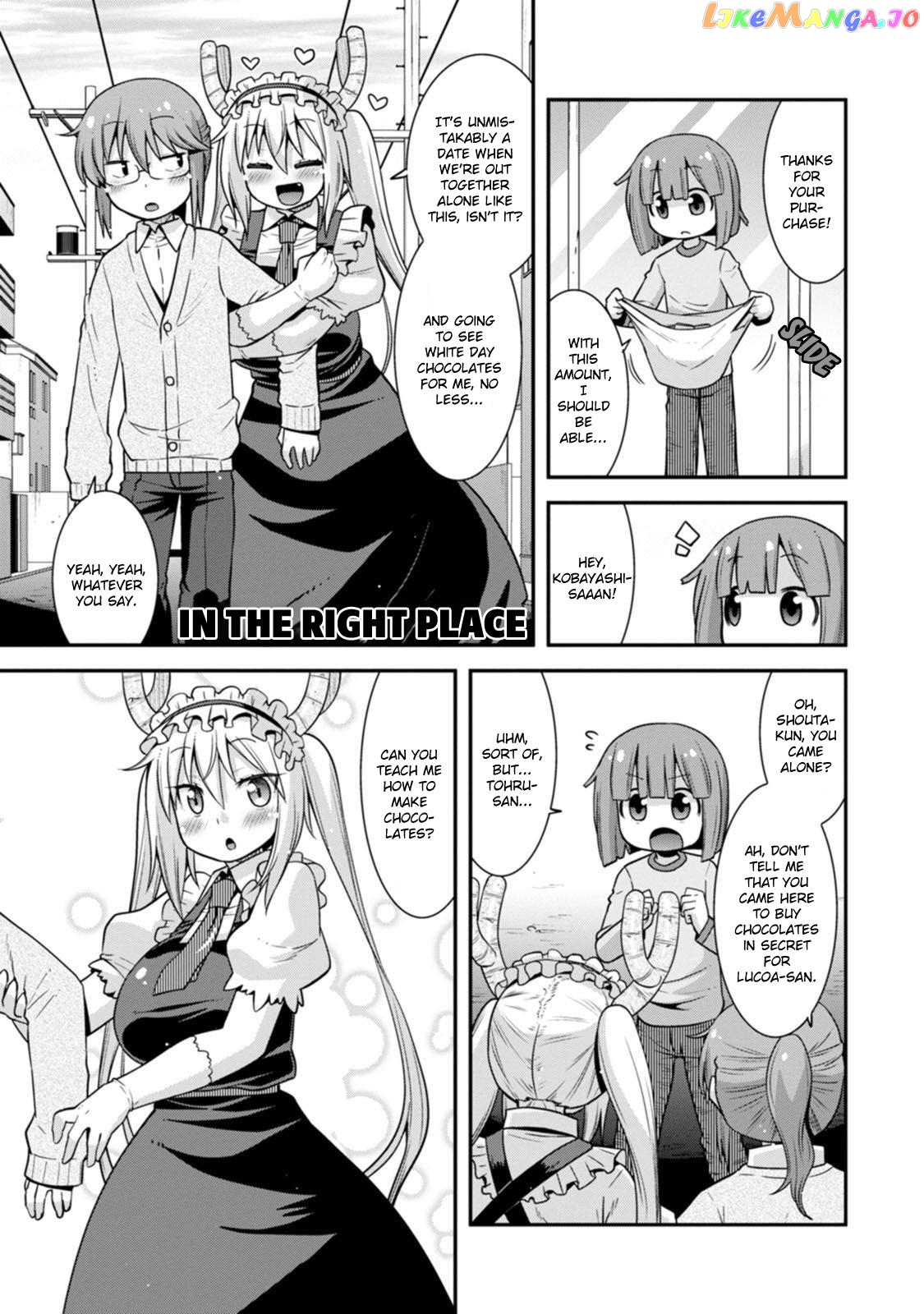 Miss Kobayashi's Dragon Maid: Lucoa is my xx chapter 38 - page 3