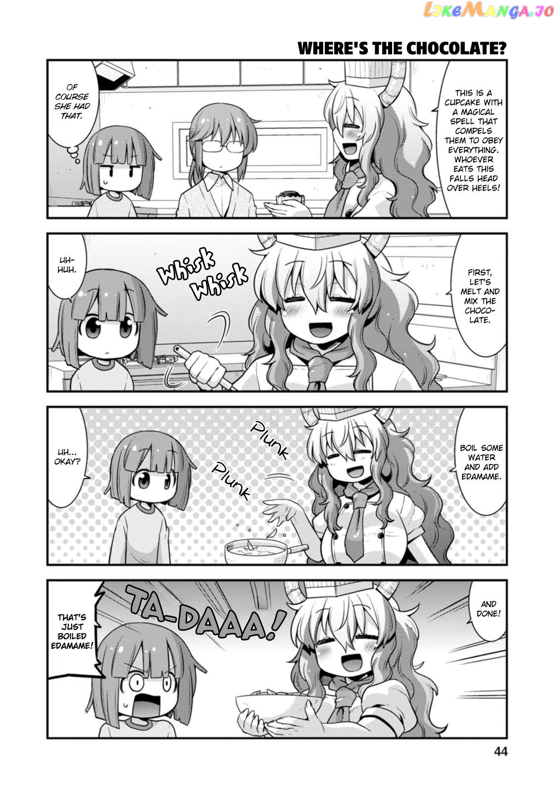 Miss Kobayashi's Dragon Maid: Lucoa is my xx chapter 38 - page 8