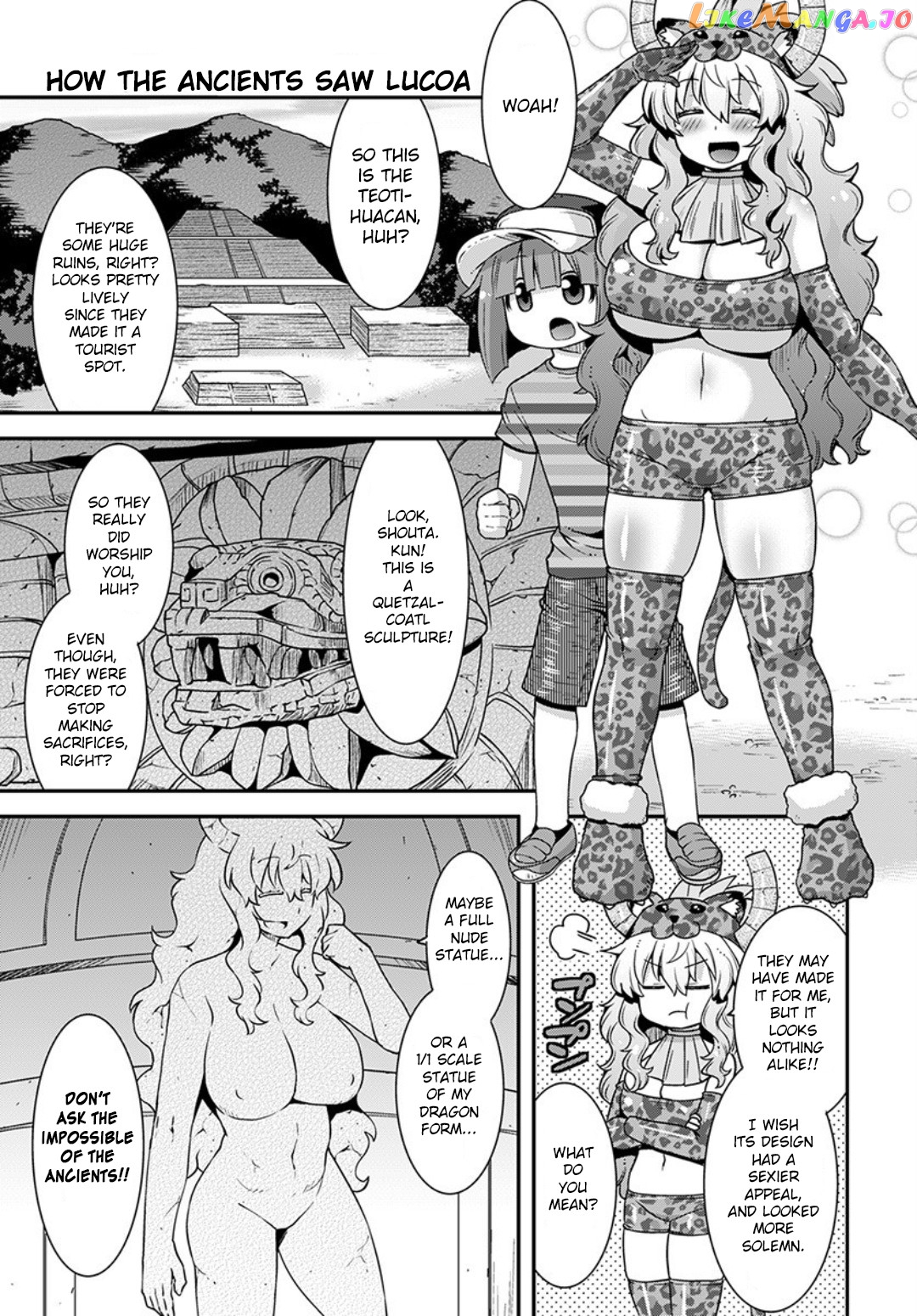 Miss Kobayashi's Dragon Maid: Lucoa is my xx chapter 15 - page 3