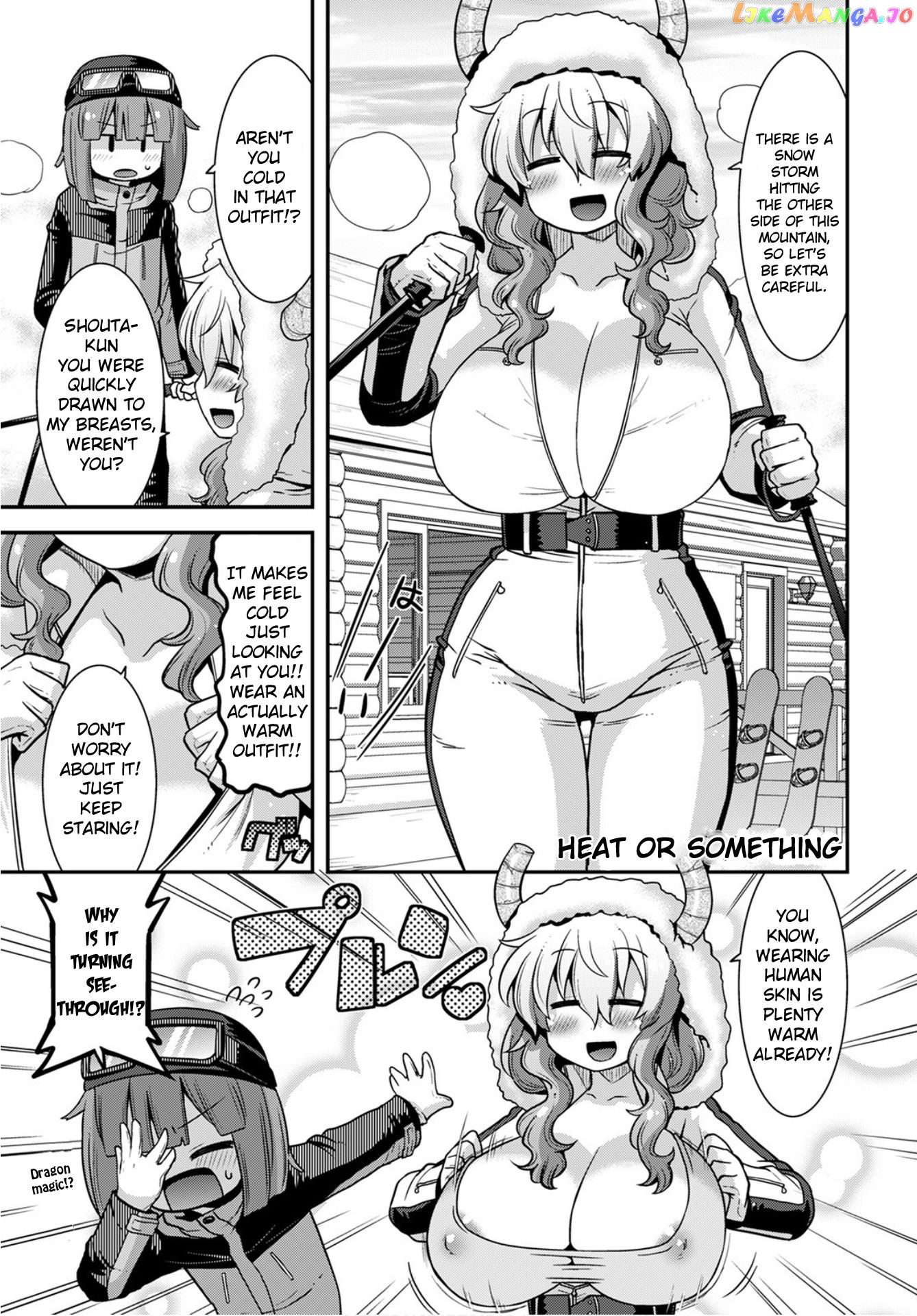 Miss Kobayashi's Dragon Maid: Lucoa is my xx chapter 24 - page 3