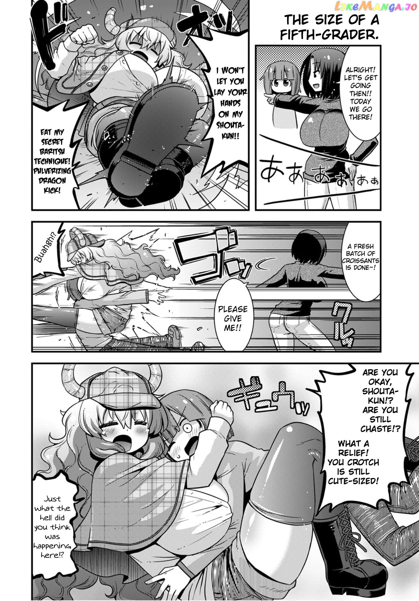 Miss Kobayashi's Dragon Maid: Lucoa is my xx chapter 25 - page 4