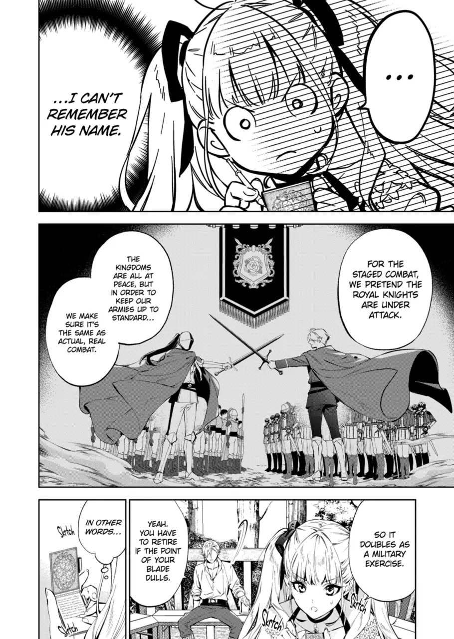 Villain Lady Wishes To Be Like Nightingale chapter 18.1 - page 16