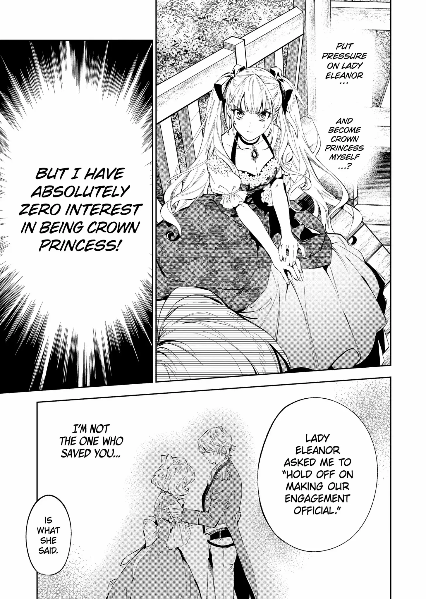 Villain Lady Wishes To Be Like Nightingale chapter 19.1 - page 1